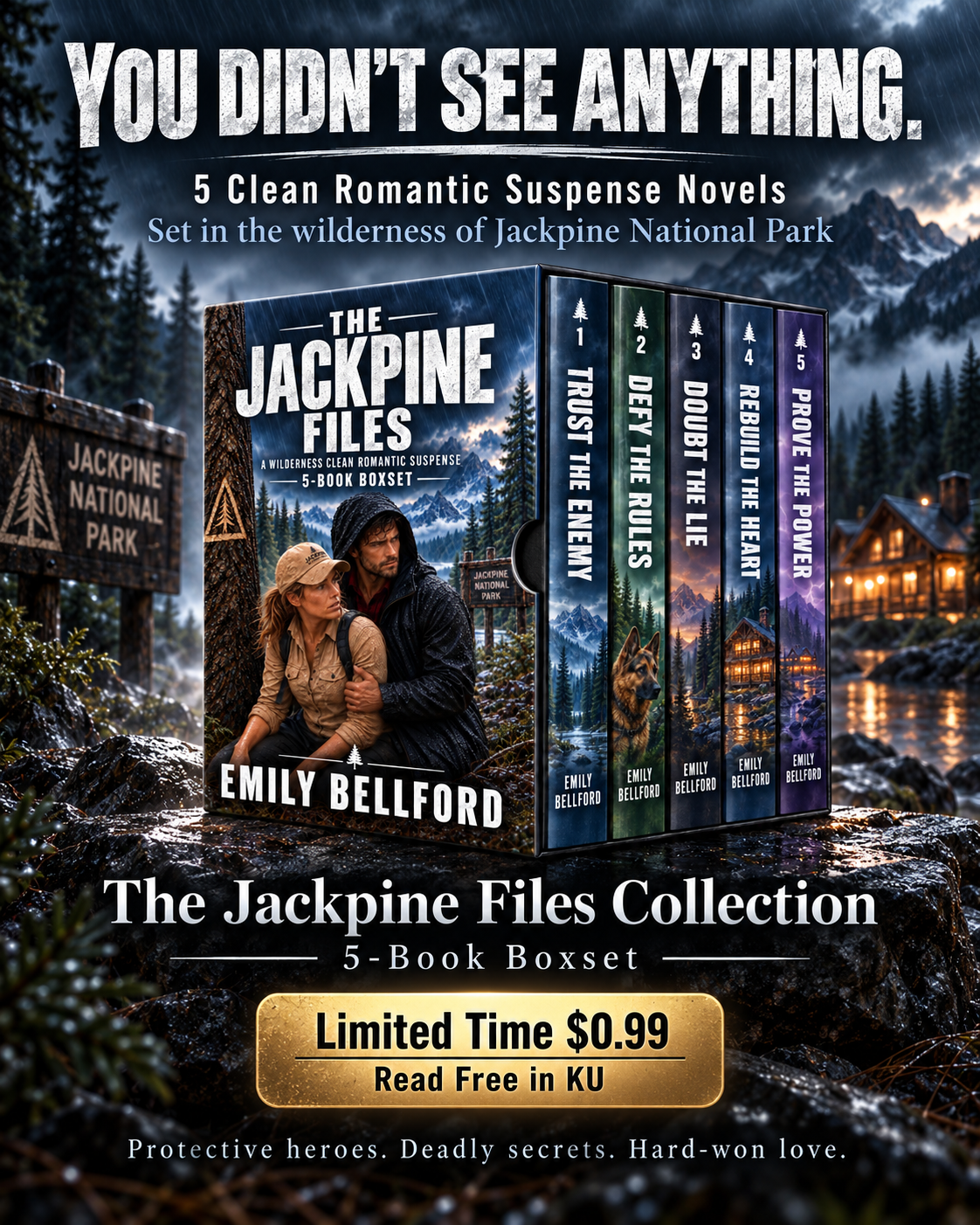 Emily Bellford Romance Books Facebook ad