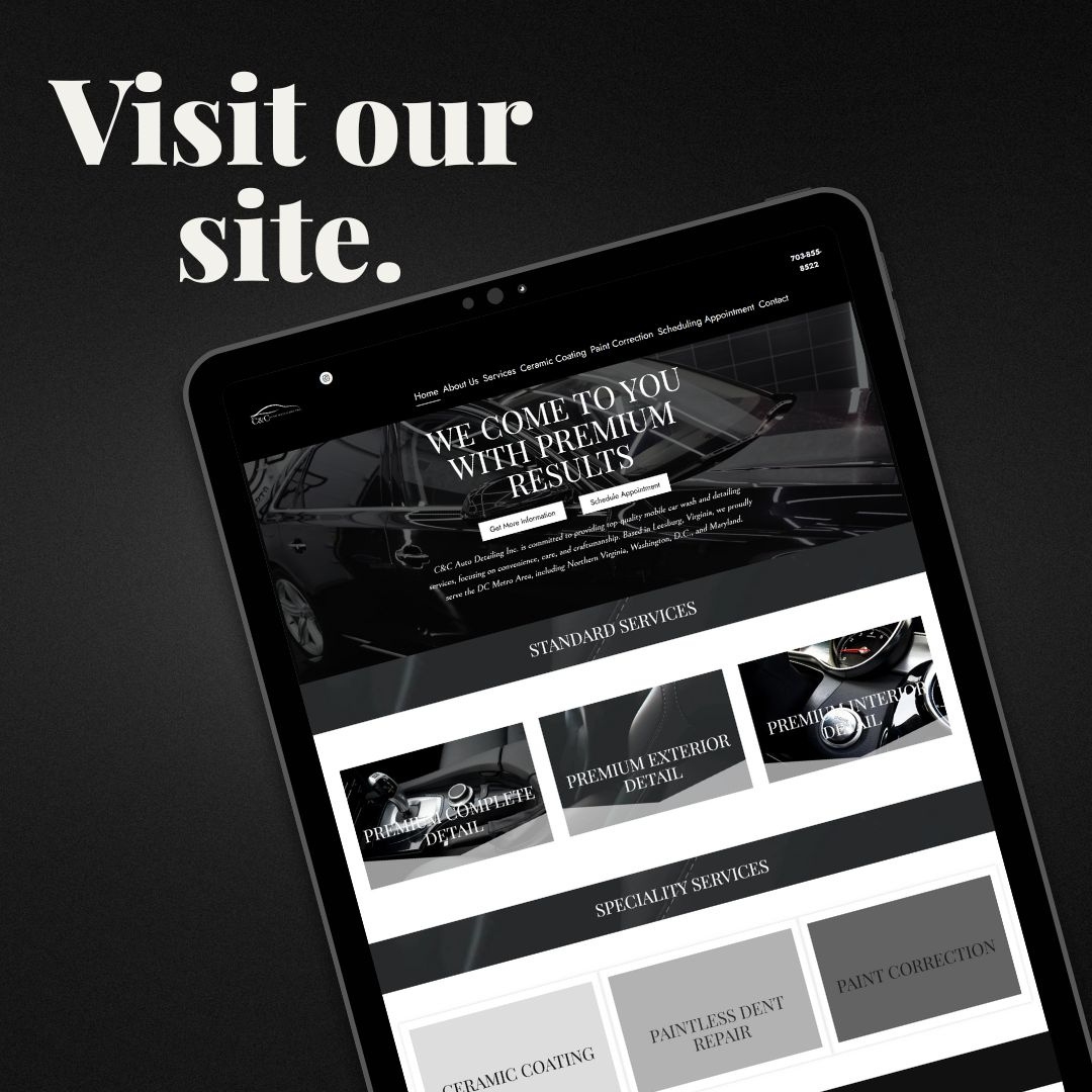 C&C Auto Detailer Inc. Facebook ad: Home