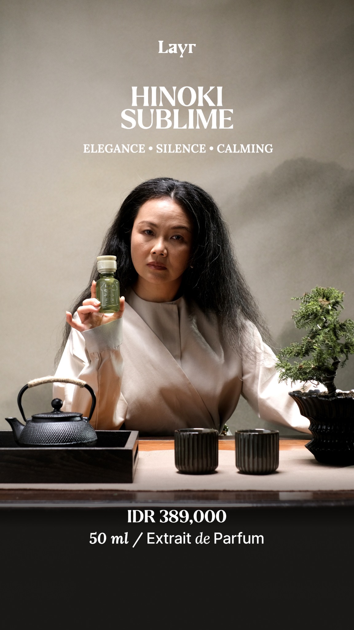 LAYR Fragrance Facebook ad
