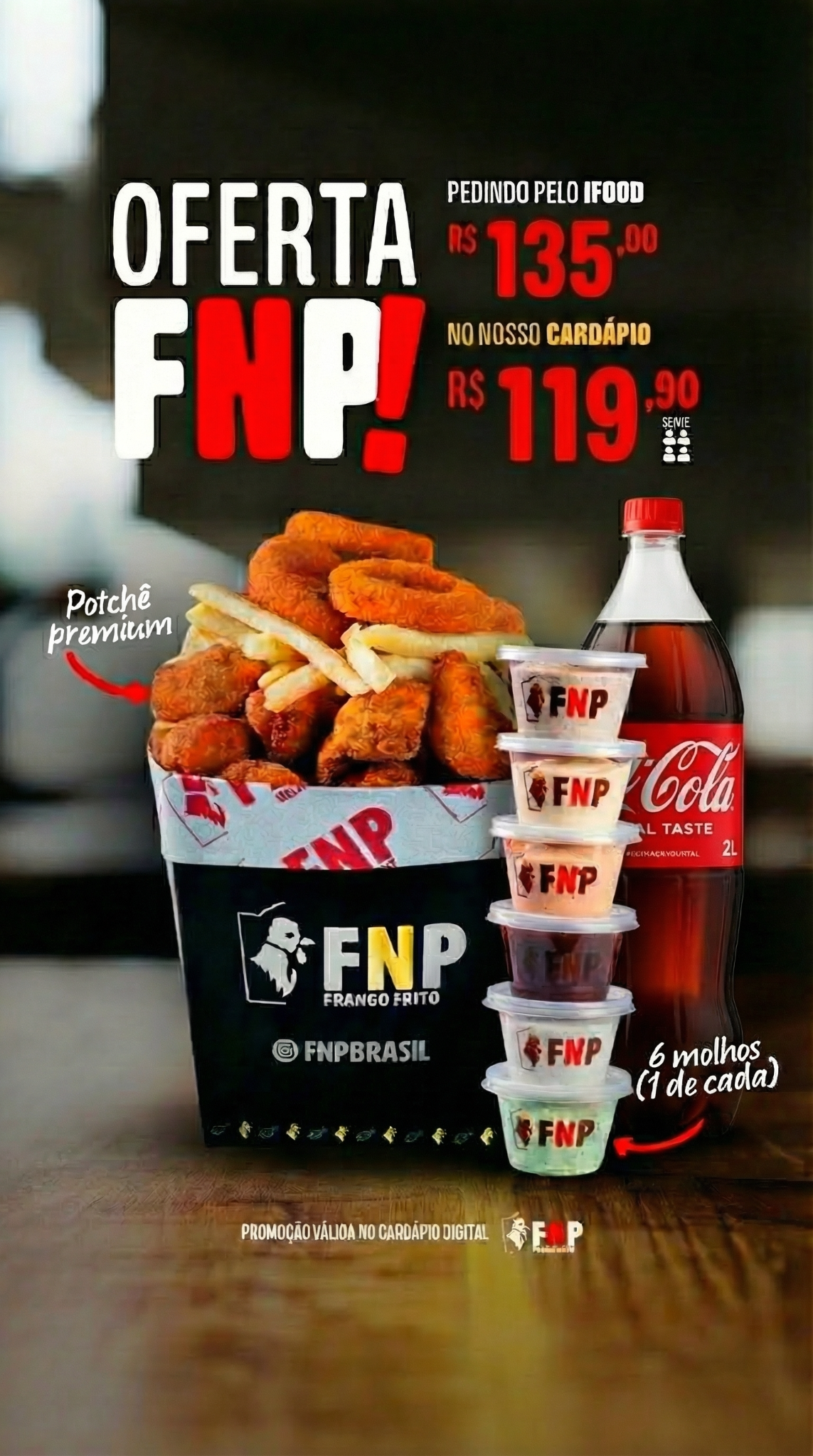FNP Dois Irmãos Facebook ad from Apr 19, 2026