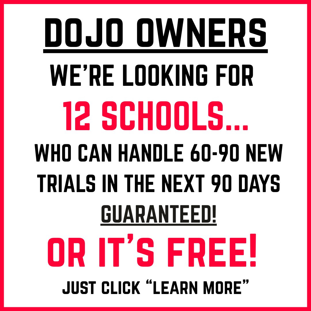 Olympus Acquisition Facebook ad: For Martial Arts Schools ONLY!