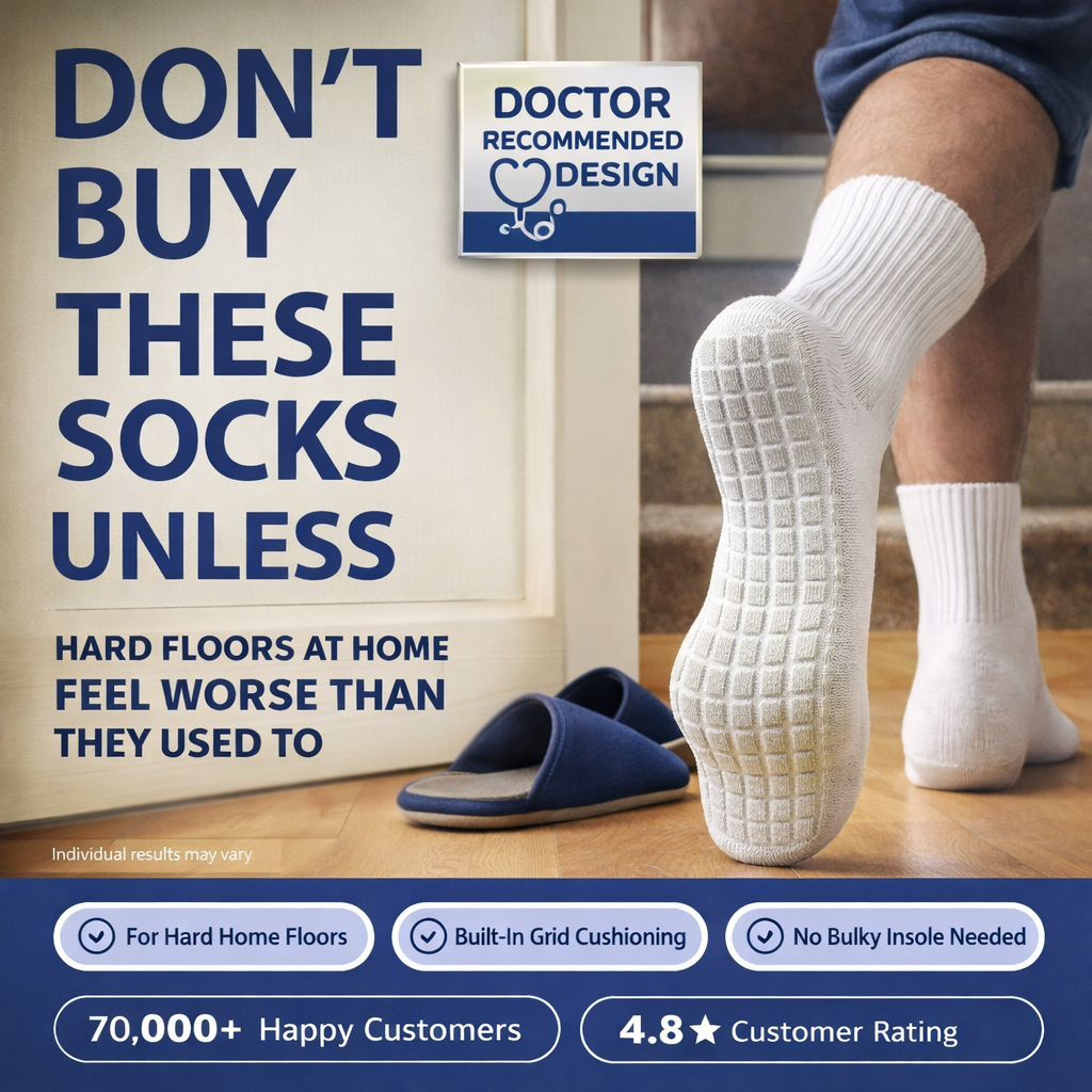 Kya Lively M.D. Facebook ad: Shock-absorbing-socks/special-deal