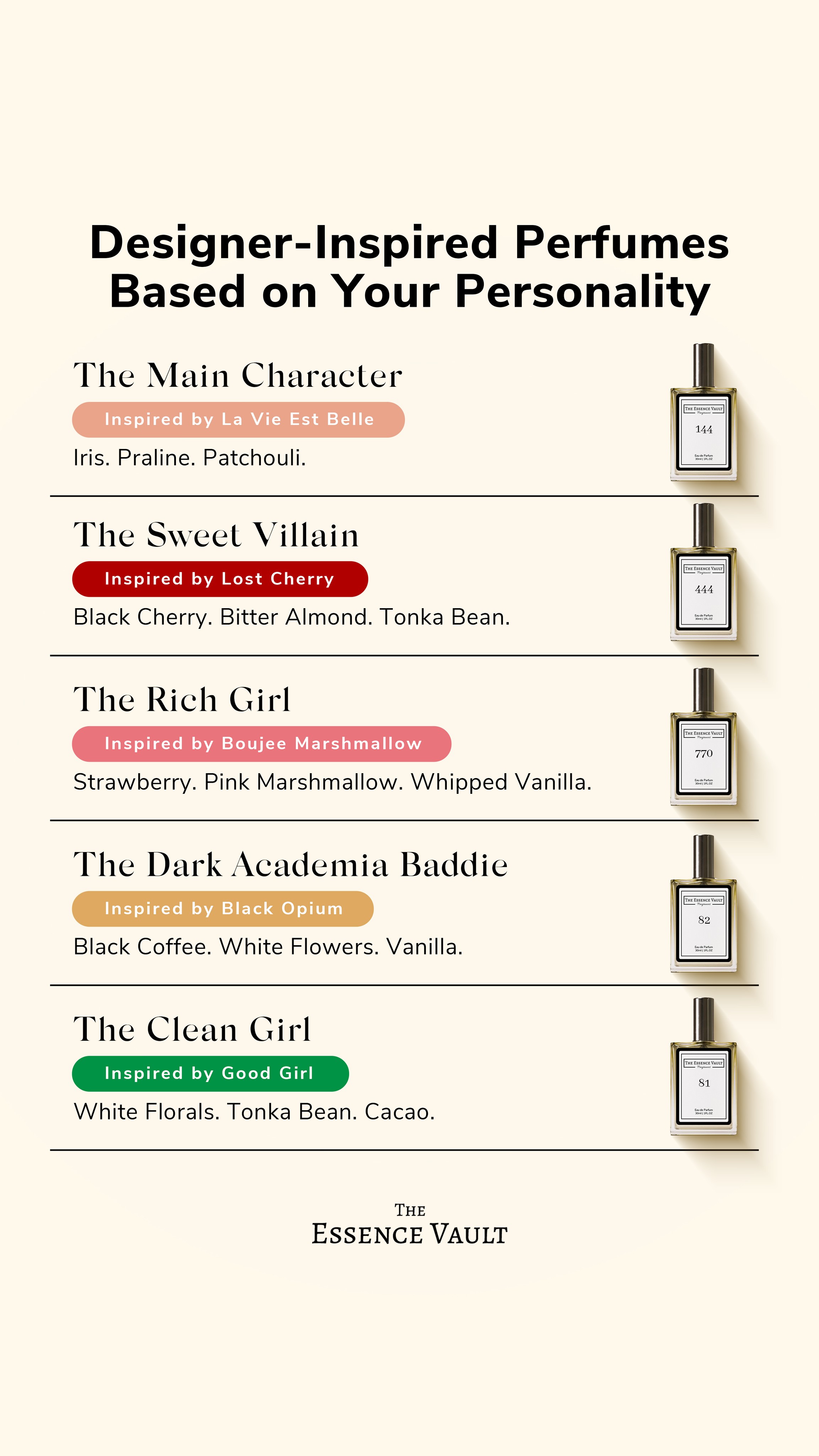 The Essence Vault Facebook ad