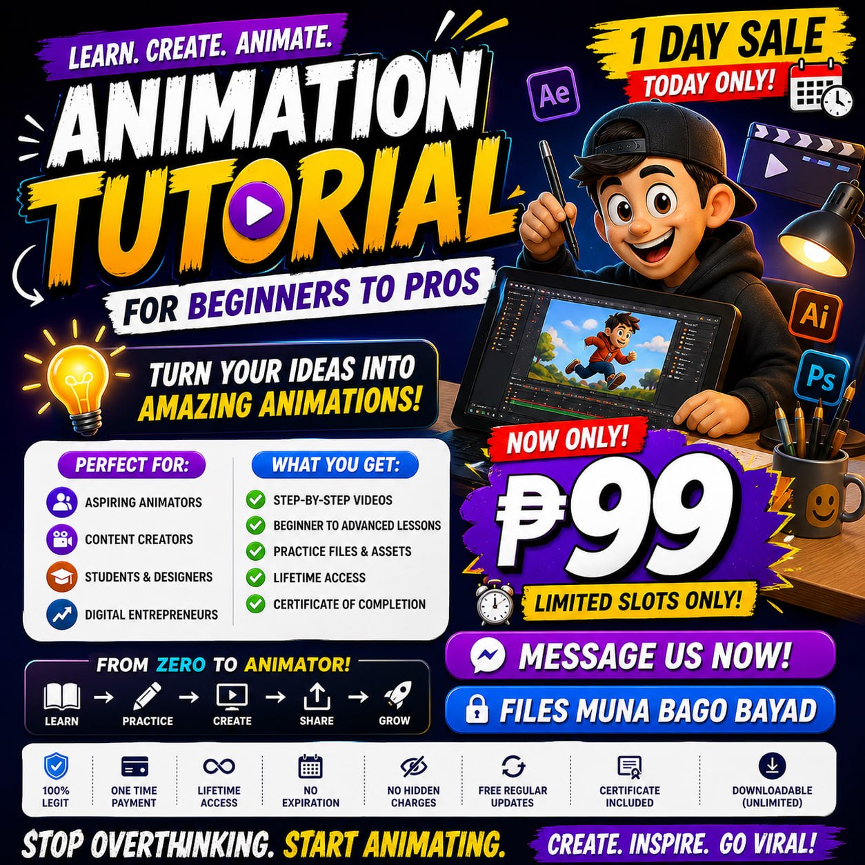Animation tutorial 2026 Facebook ad