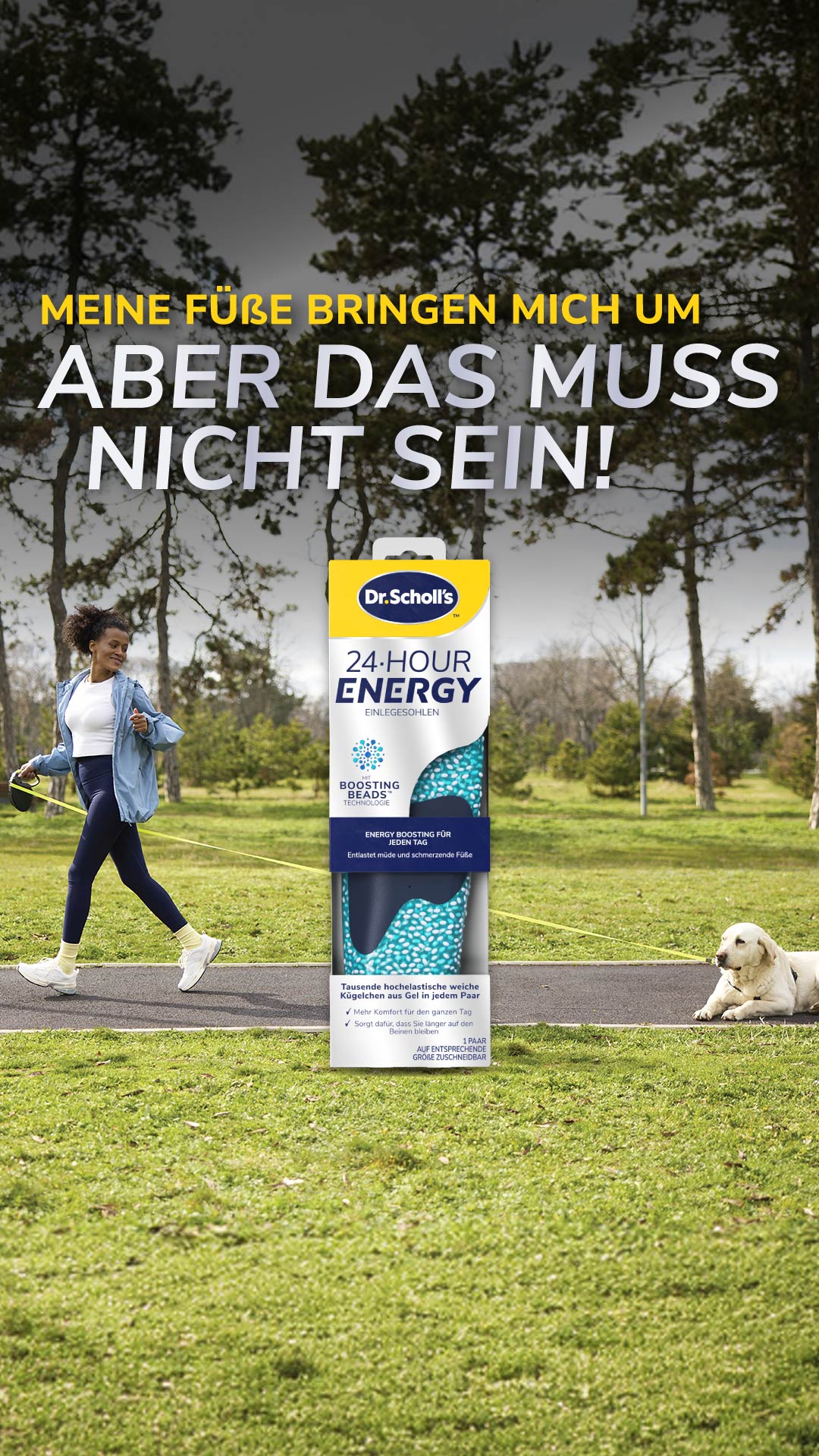 Scholl Fußpflege Deutschland Facebook ad from Apr 1, 2026