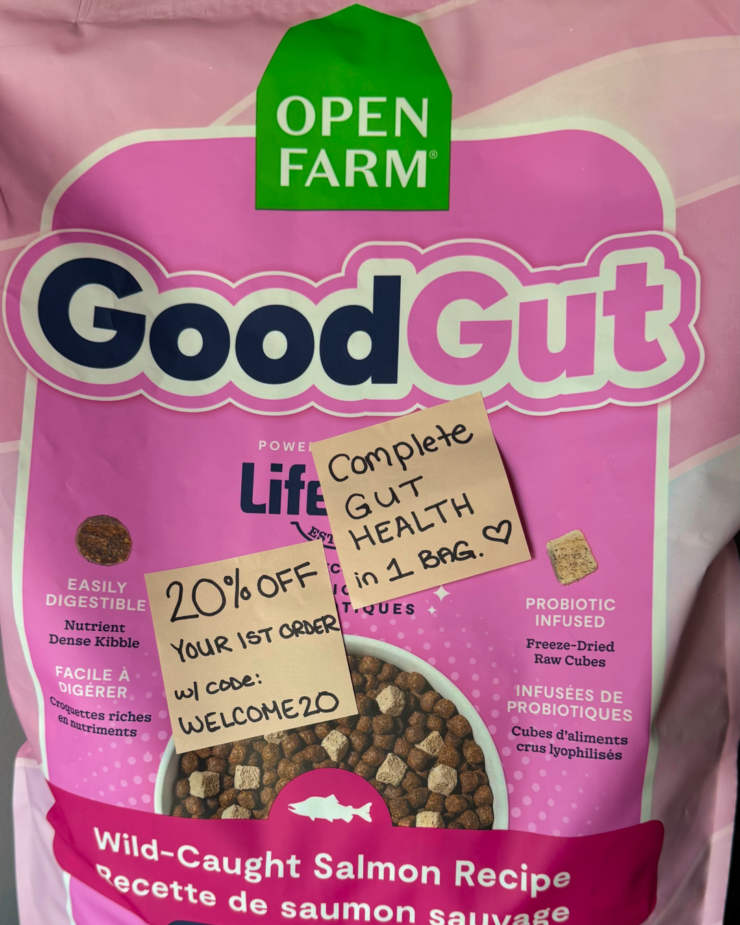 Open Farm Facebook ad
