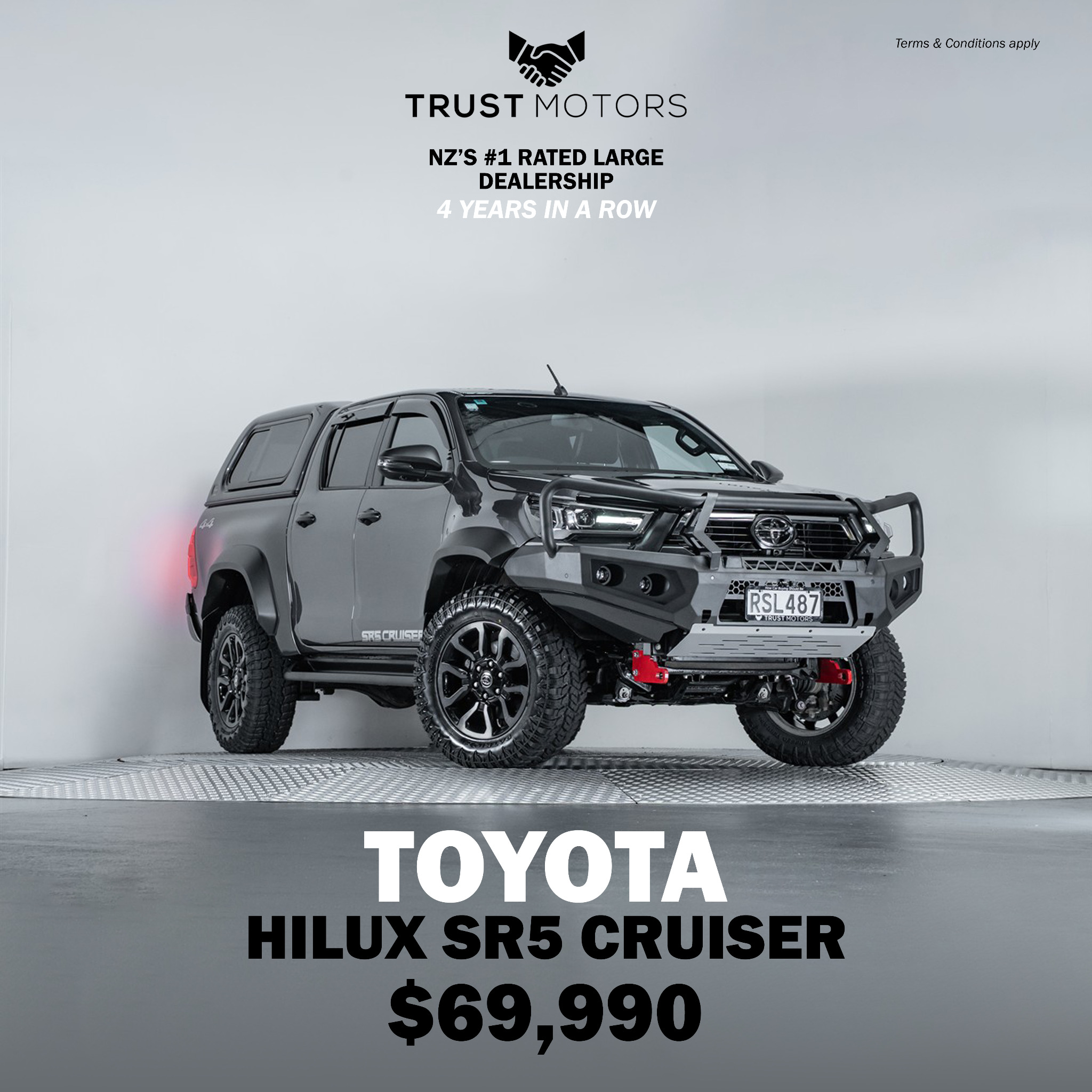 Trust Motors NZ Facebook ad