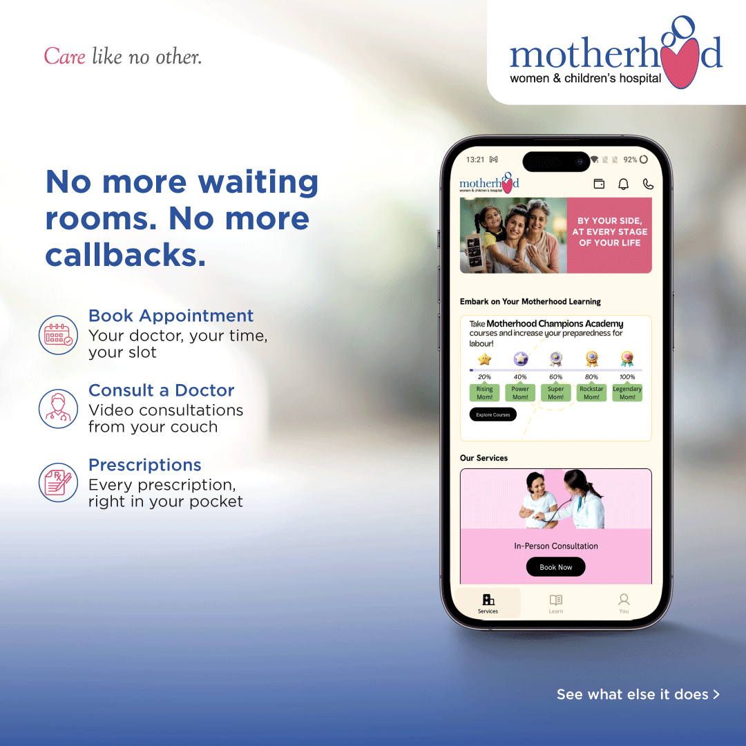 Motherhood India Facebook ad