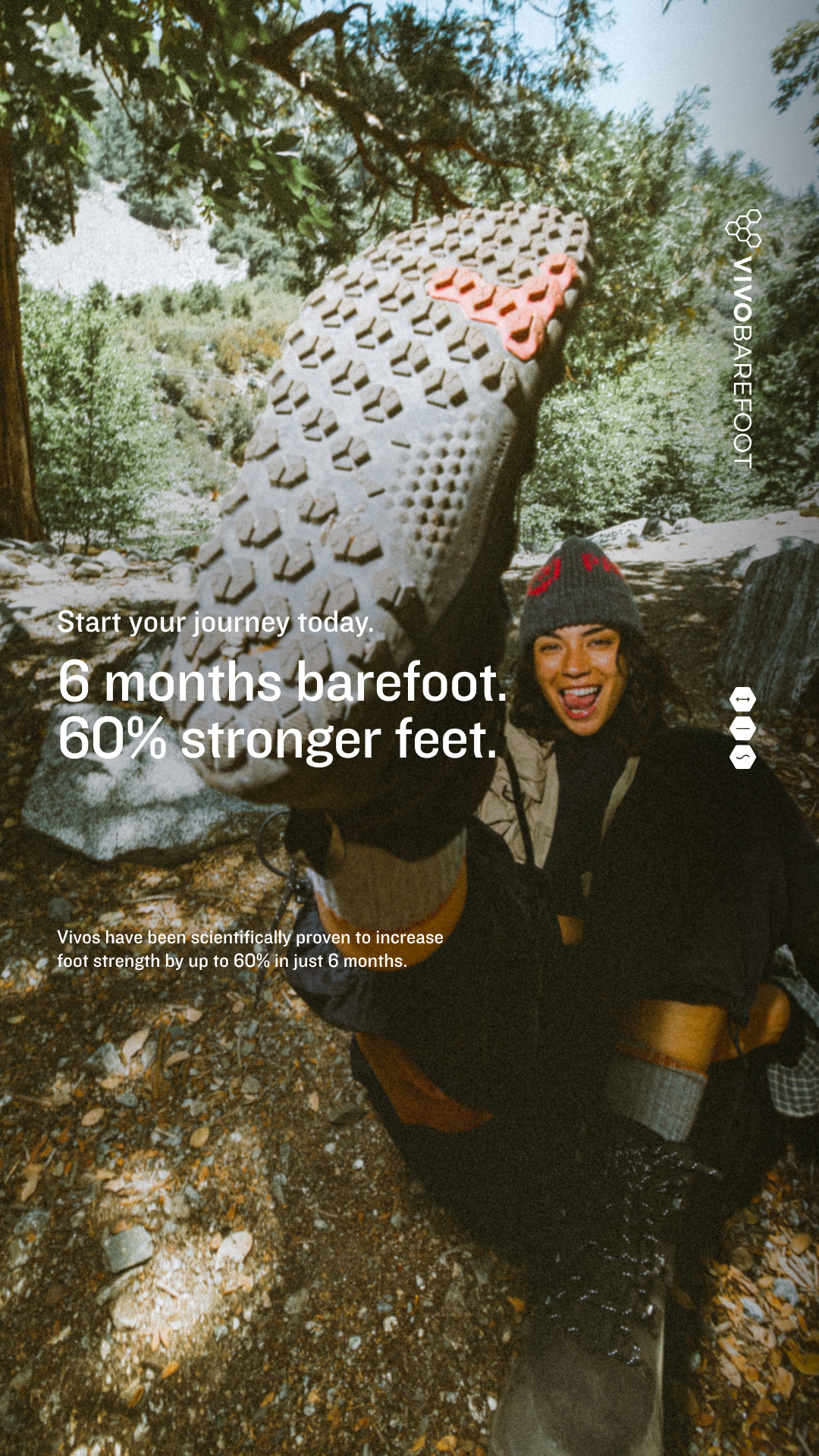 Vivobarefoot Facebook ad
