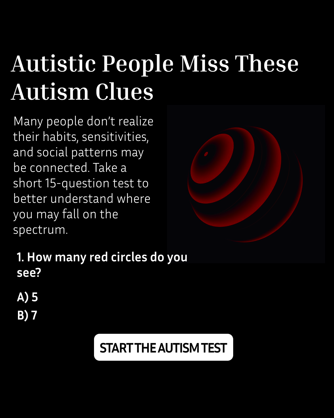 Personality Test: Created by Experts  Facebook ad
