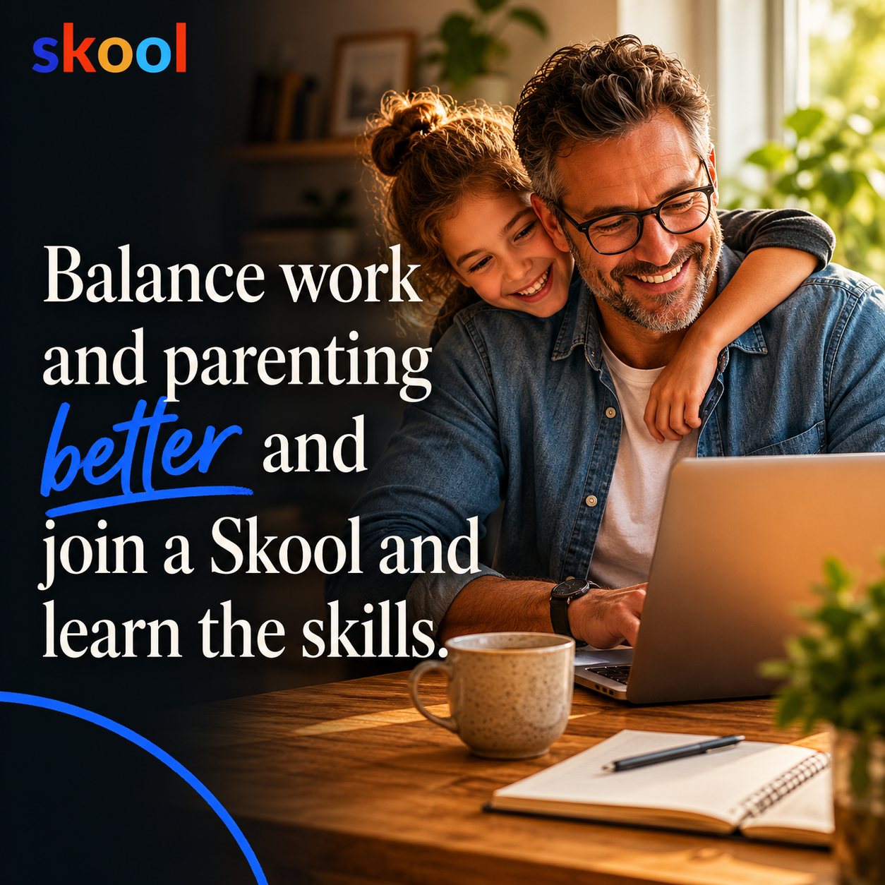 Skool Facebook ad