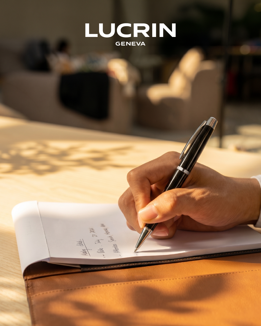 LUCRIN Geneva Facebook ad: LUCRIN Ballpoint Pen