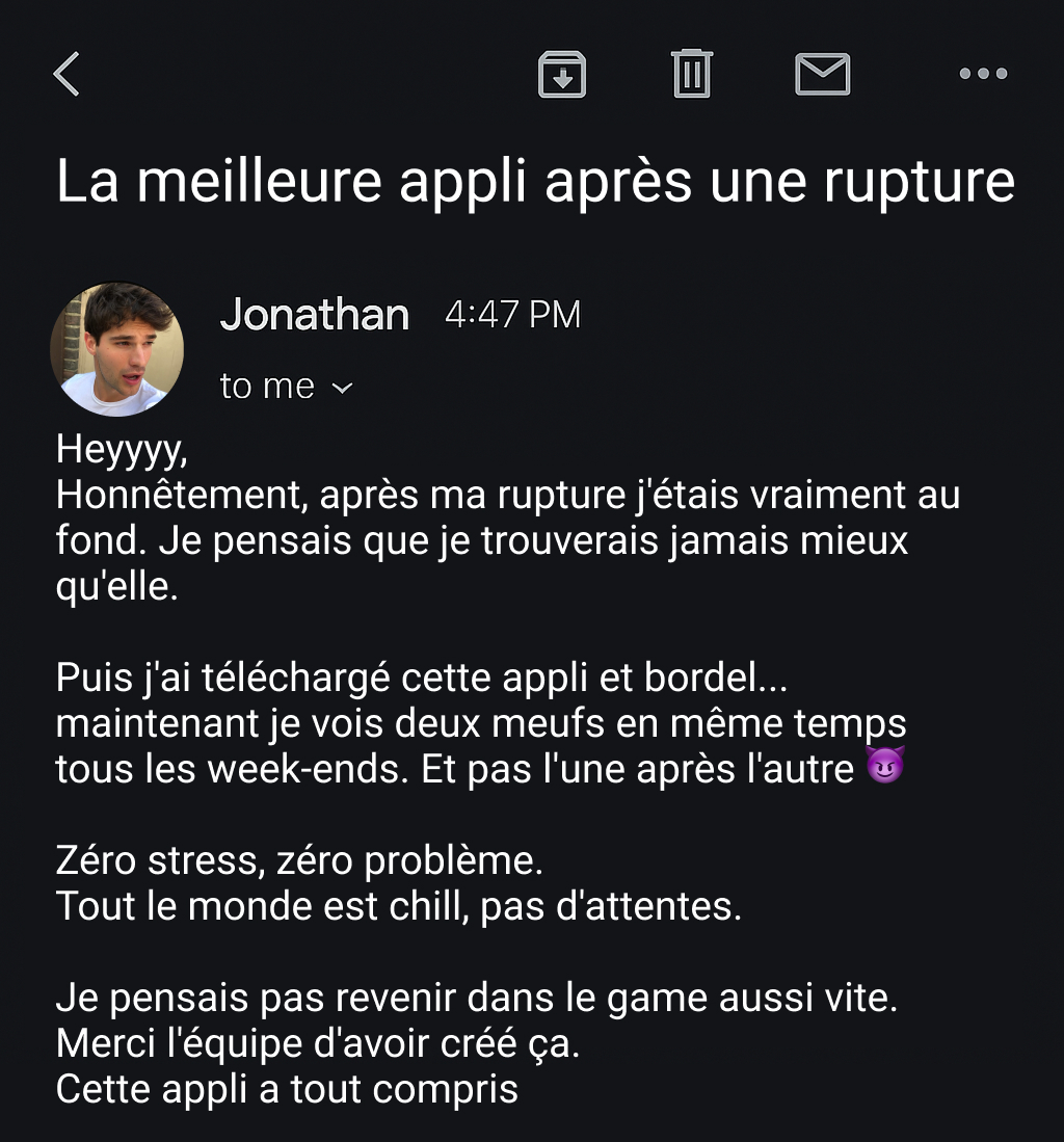 Shared Moments Facebook ad: Sur Pure, on va droit au but
