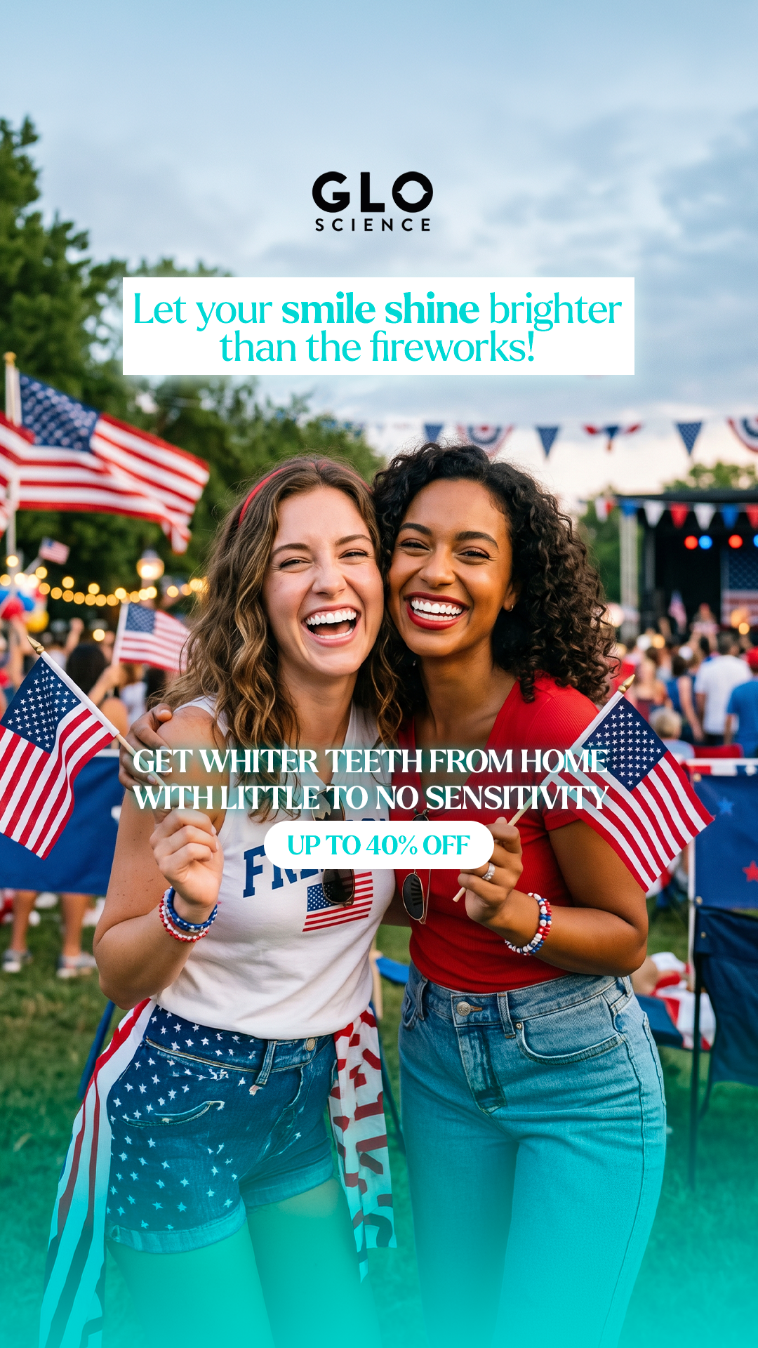 GLO Science Facebook ad