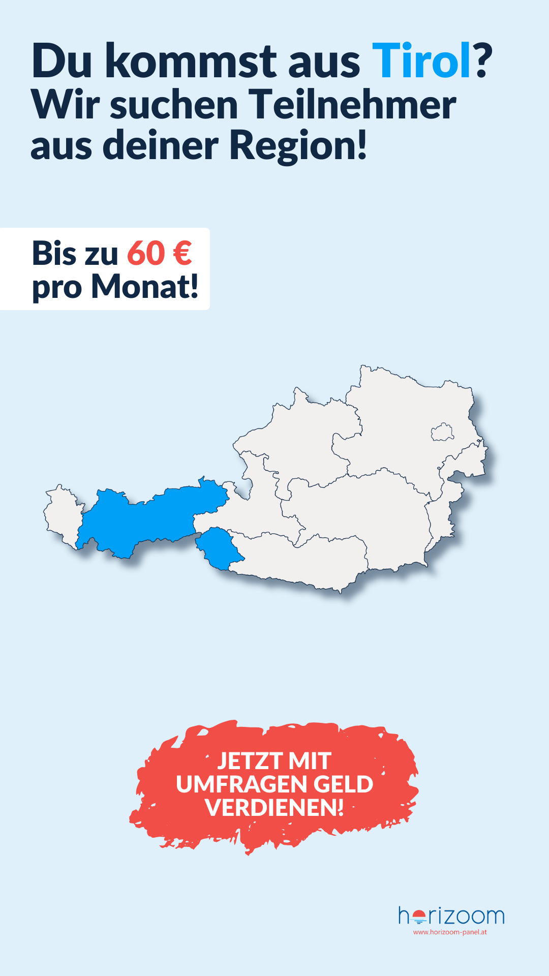 Horizoom panel Facebook ad