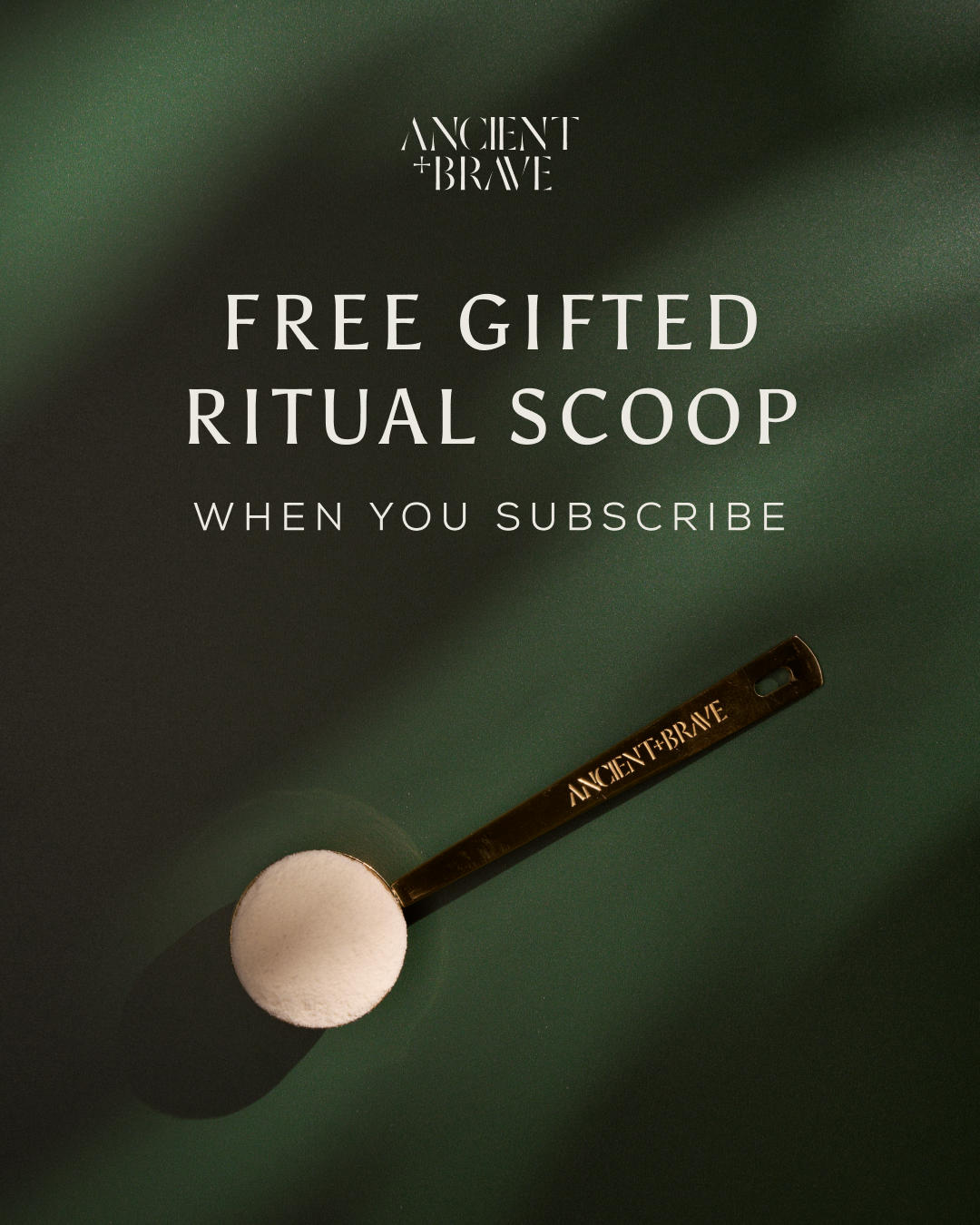 Ancient + Brave Facebook ad
