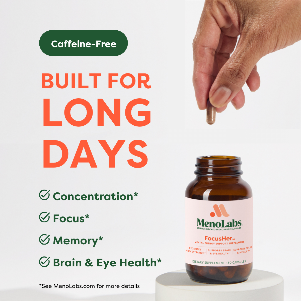 MenoLabs Facebook ad