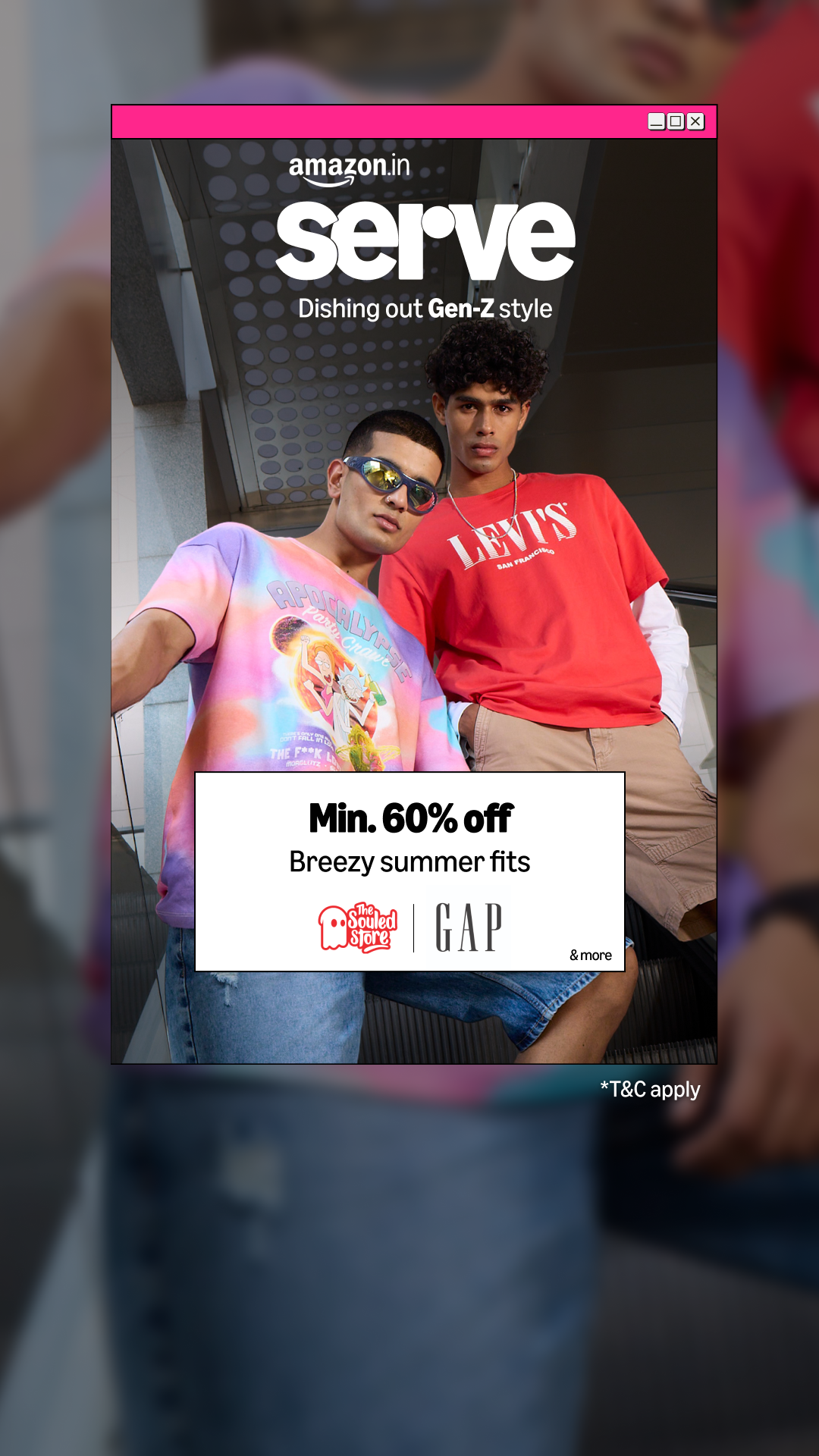 Amazon India Facebook ad