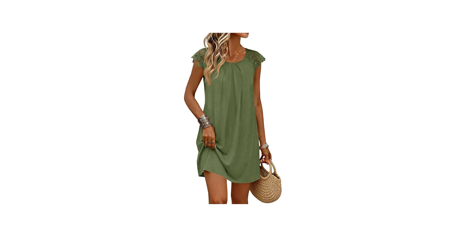 Discount Deals For Families Facebook ad: Wenrine Womens Tshirt Nightgown Short Sleeve Soft…