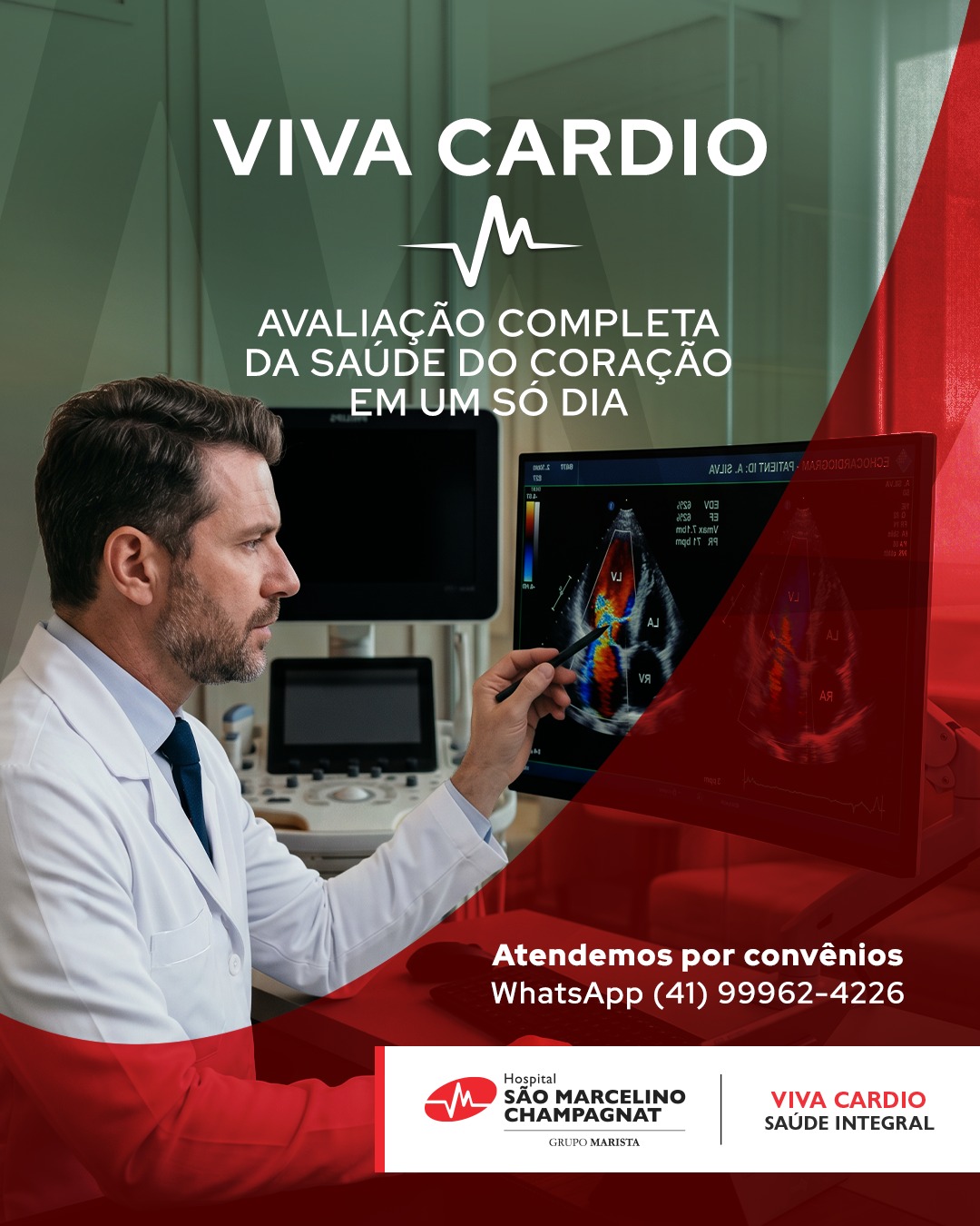 Hospital São Marcelino Champagnat Facebook ad