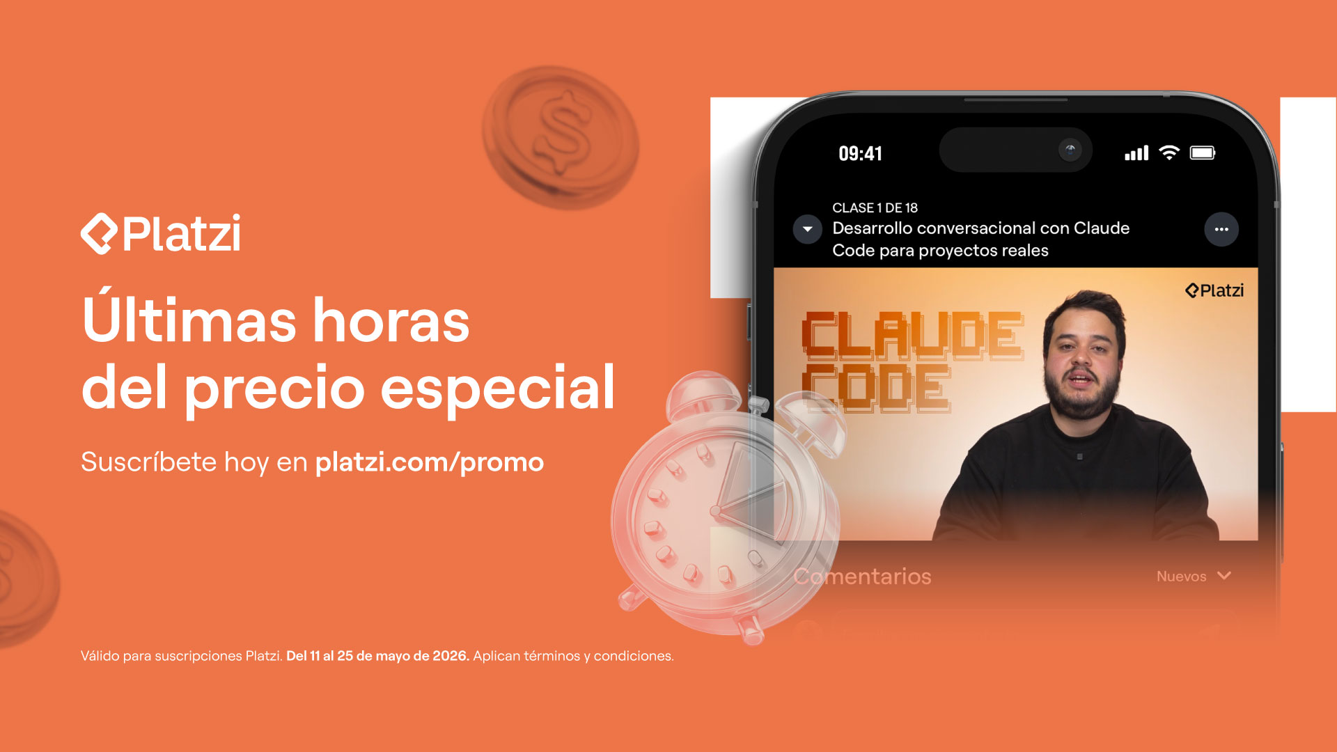 Platzi Facebook ad