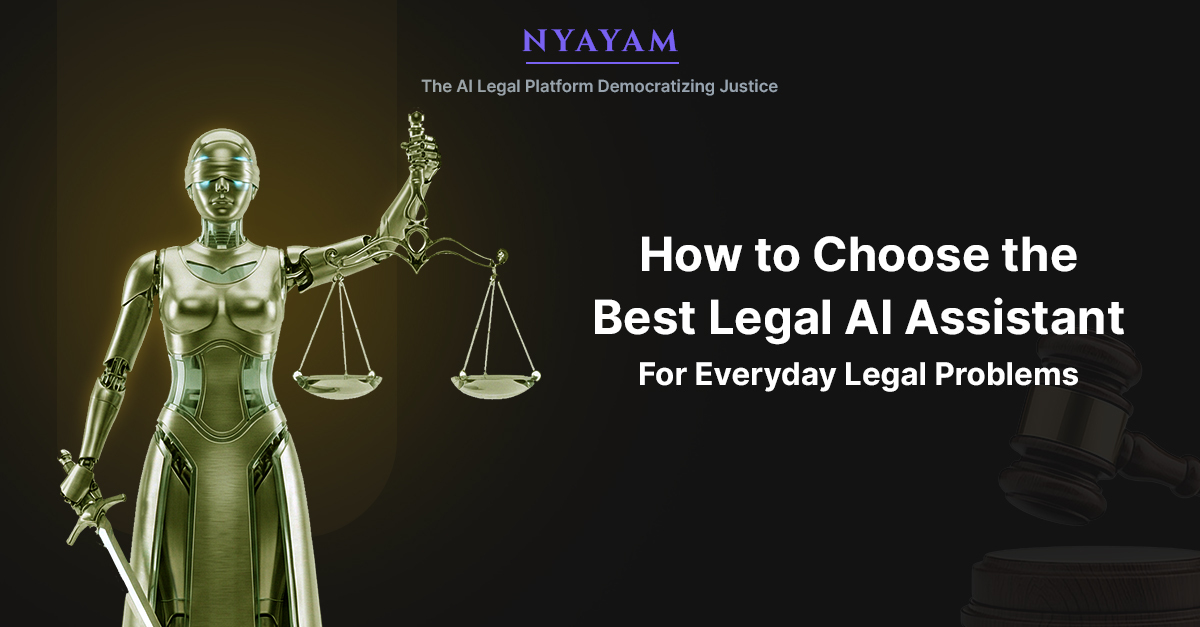 NYAYAM Facebook ad: Struggling with everyday legal questions?