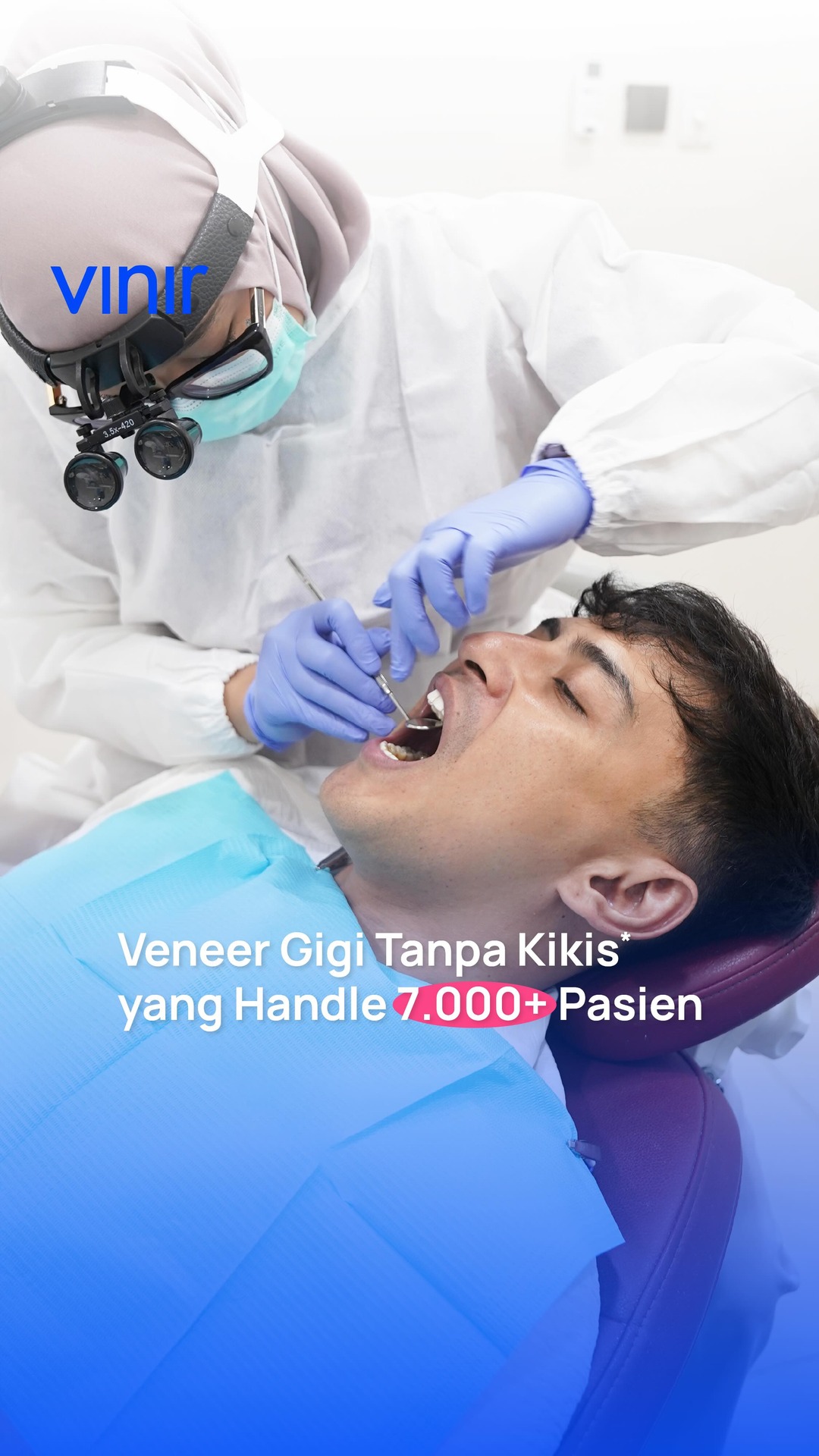 Vinir Indonesia Facebook ad: Selama kamu treatment-nya di VINIR, prosedurnya akan…