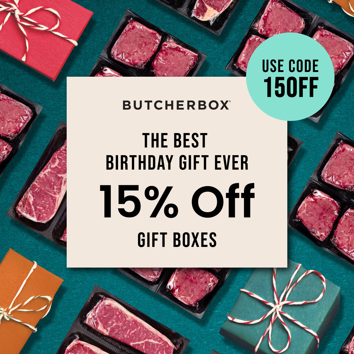 ButcherBox Facebook ad
