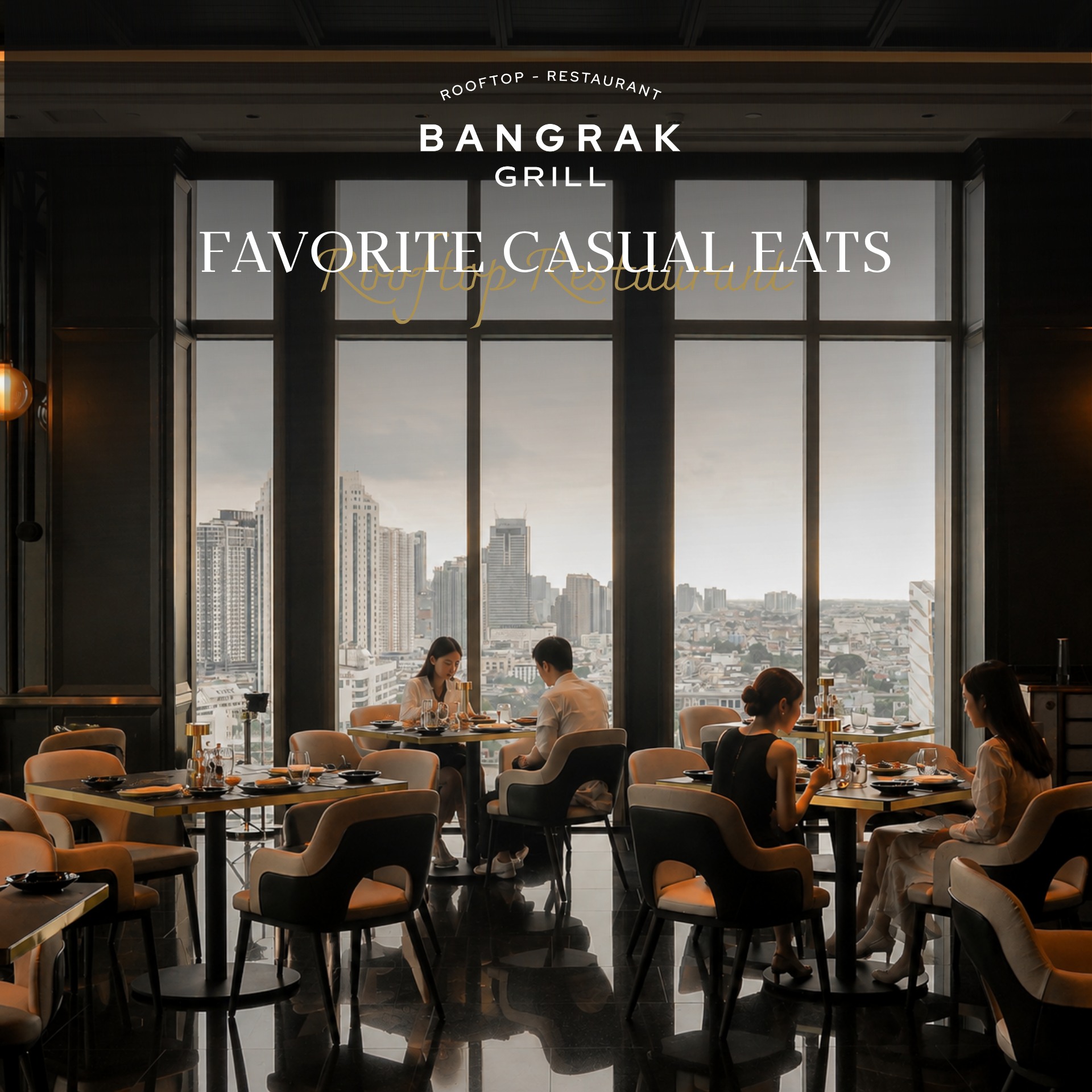 Bangrak Grill Rooftop Restaurant Facebook ad