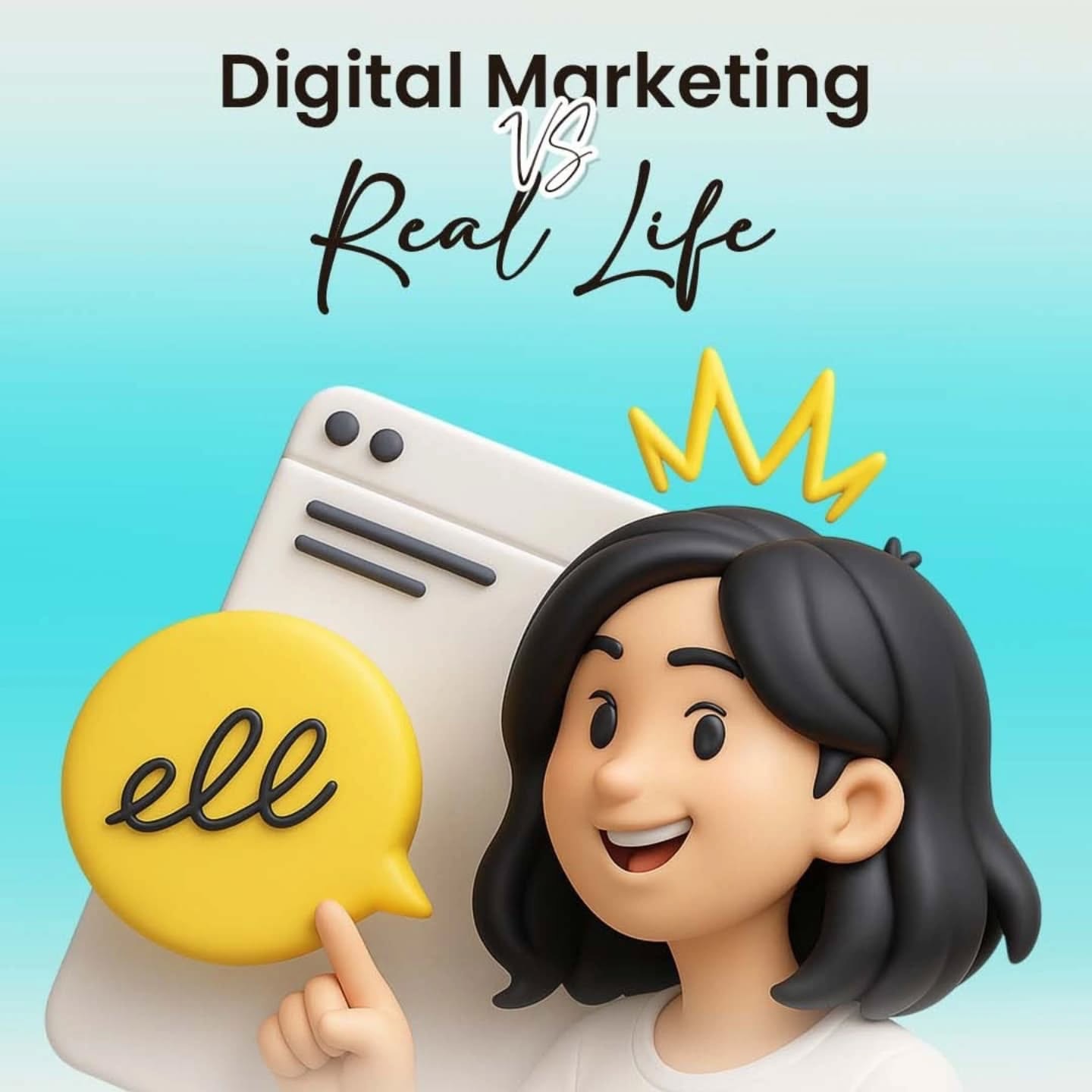 Cruzendigital.official Facebook ad: Digital marketing is just tweaking algorithms.