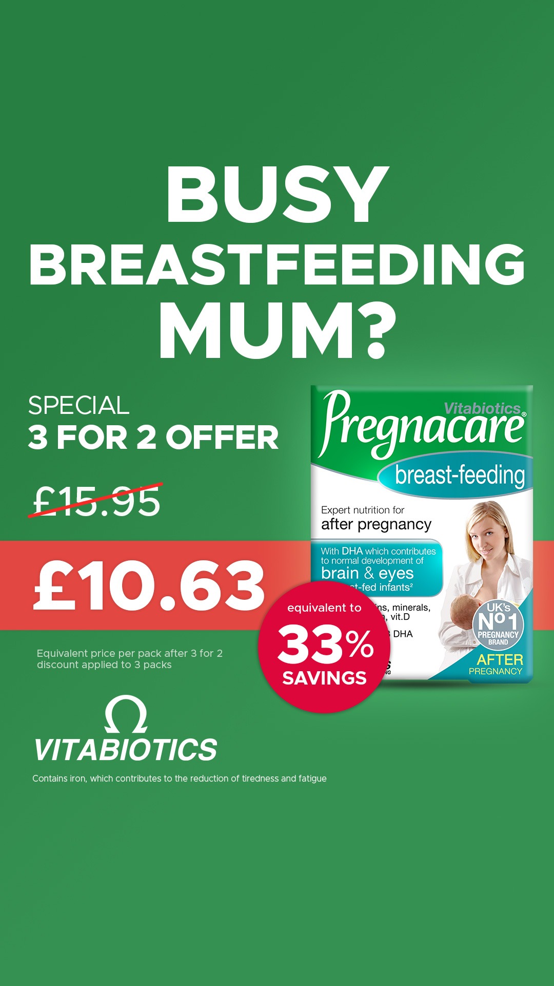 Vitabiotics Facebook ad