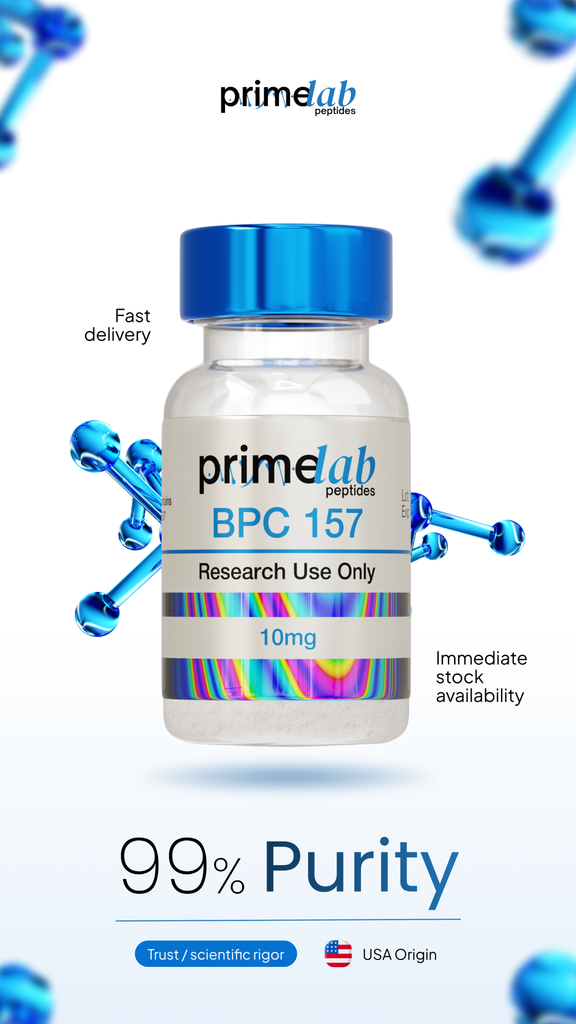 Prime Lab Peptides Facebook ad