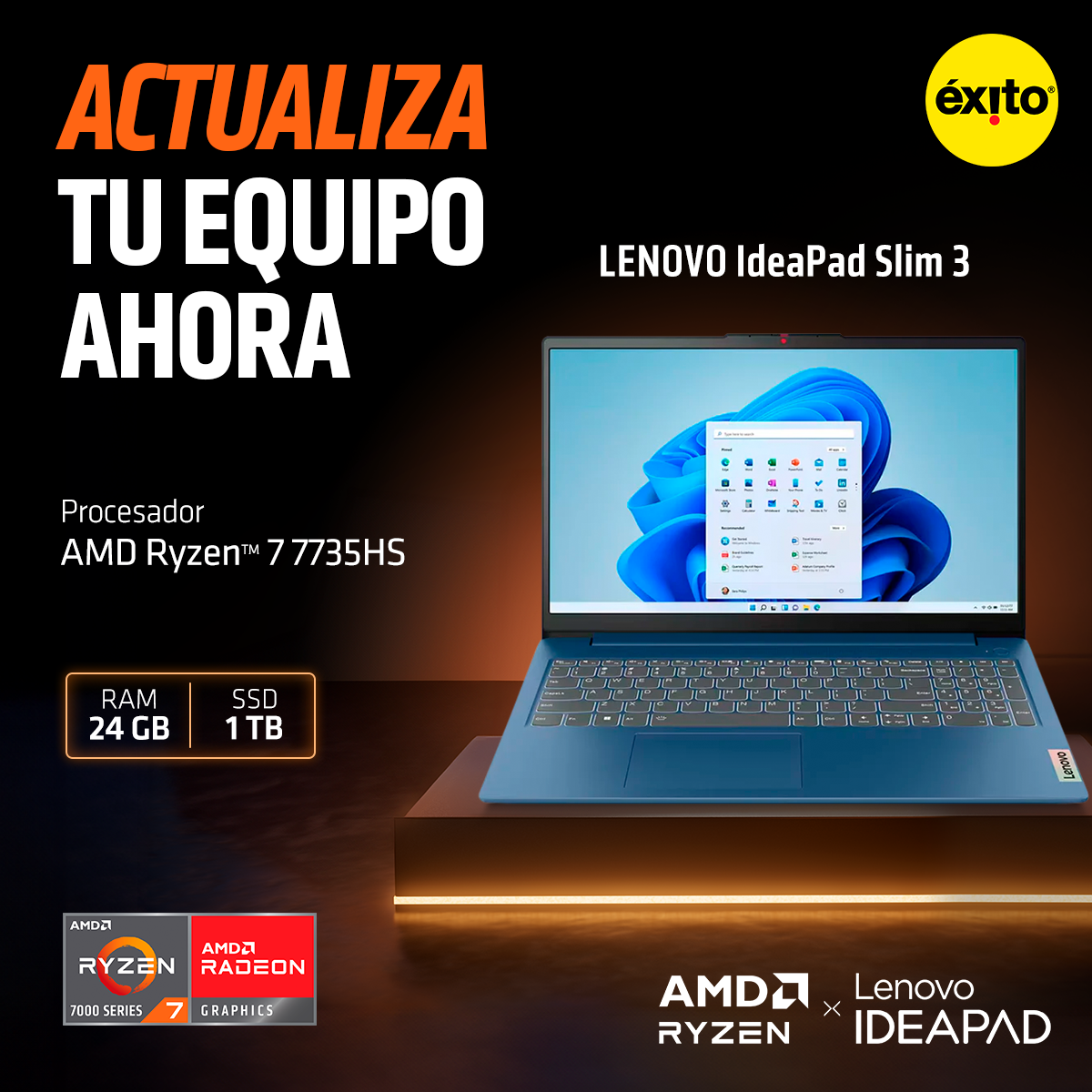 AMD Facebook ad