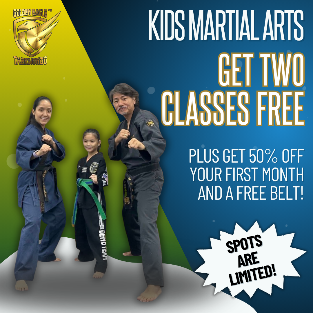Golden EAGLE Taekwondo Fulshear TX Facebook ad