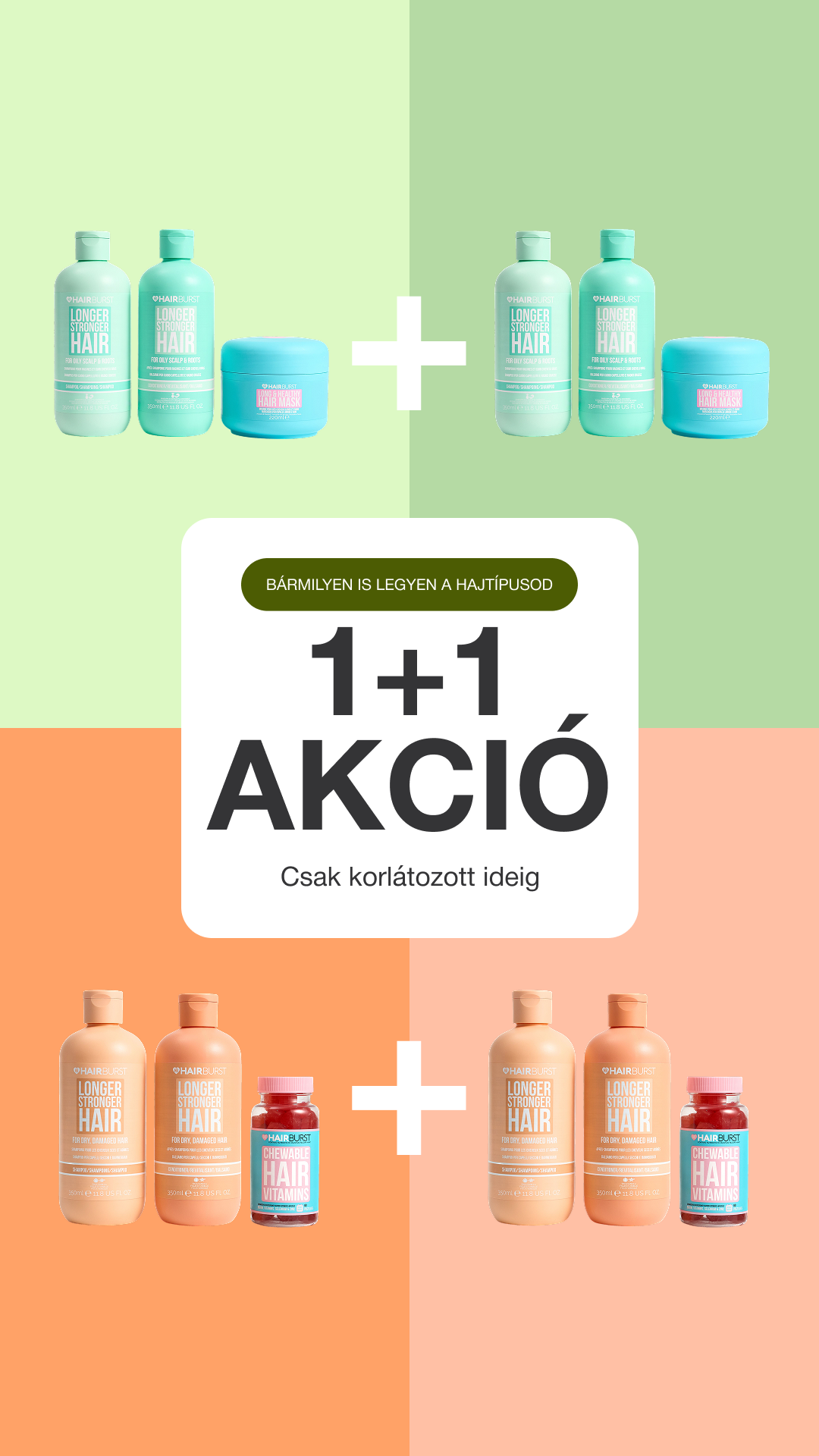 Hairburst Hungary Facebook ad