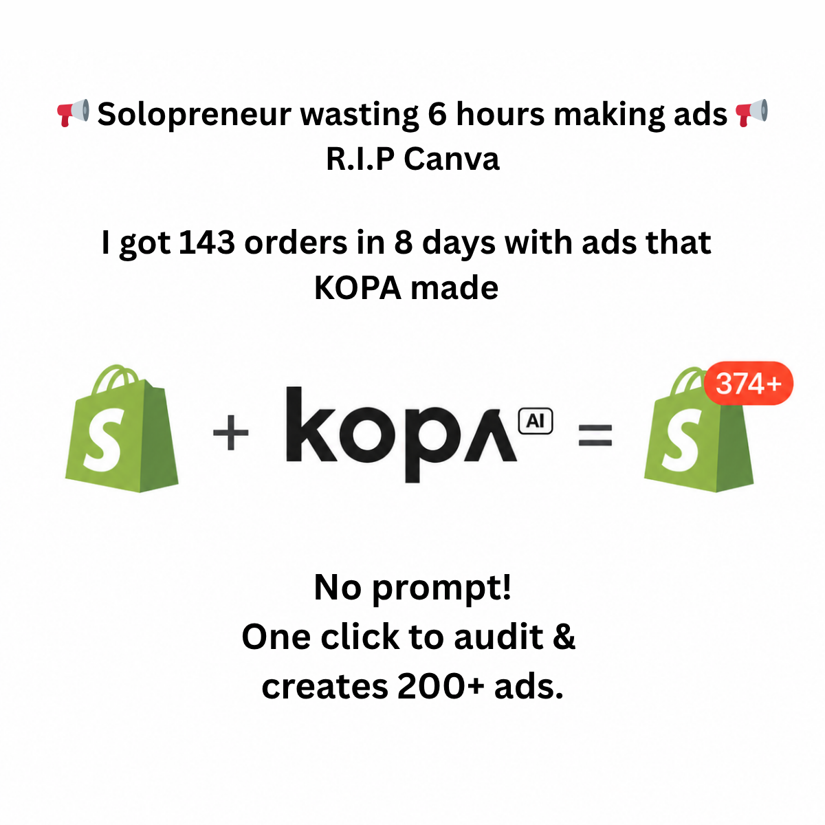kopa.ai Facebook ad