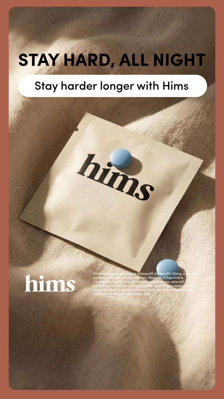 hims Facebook ad