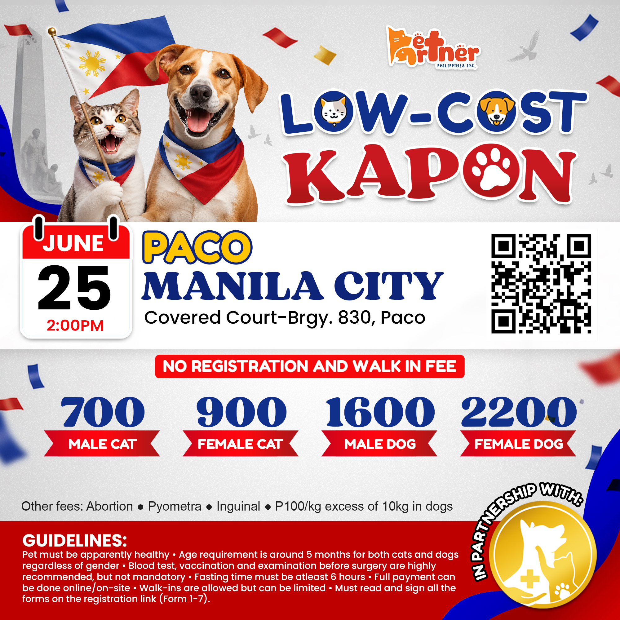 Doc Gab - Veterinarian Facebook ad: LOW COST KAPON OUTREACH - MANILA CITY, METRO MANILA