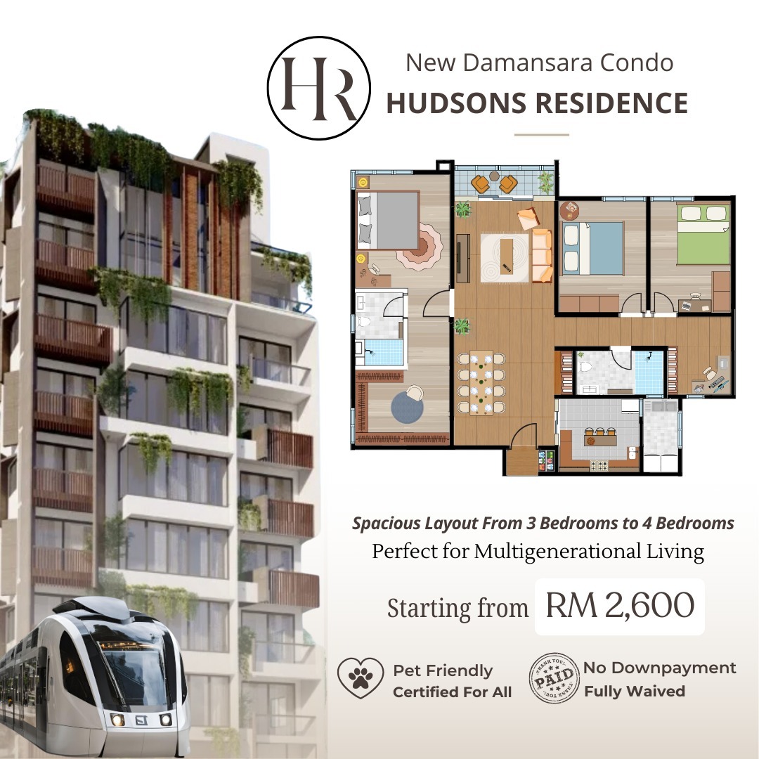 The Hudson Damansara Facebook ad: First home buyers if you're looking for a…