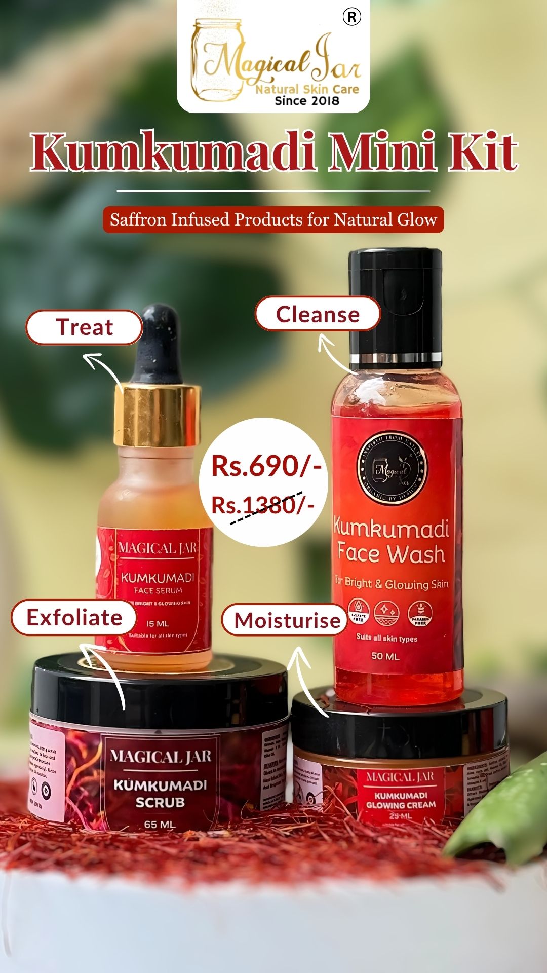 Magical Jar Organics Facebook ad