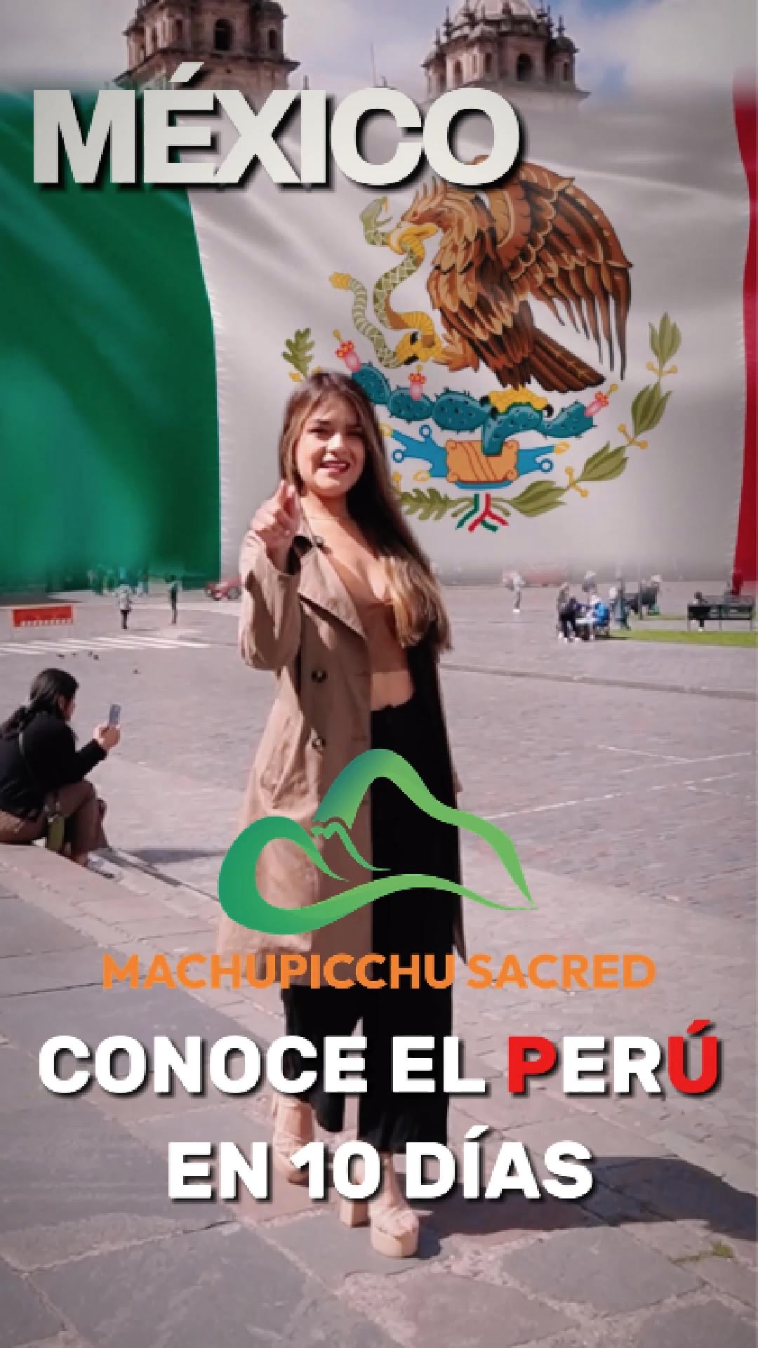 Machu Picchu Sacred Travel Agency Facebook ad: Viaja desde México a Perú