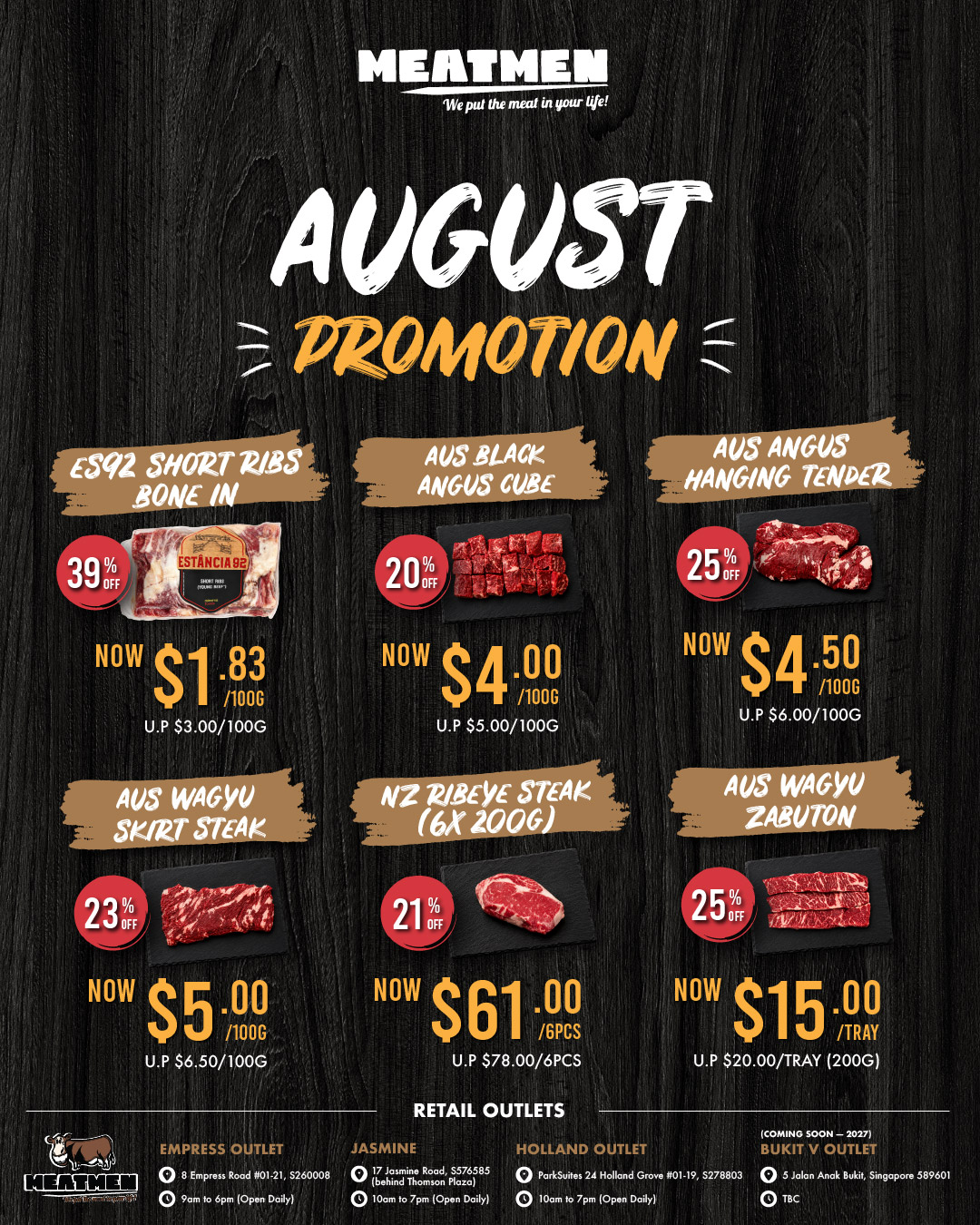 MeatMen Facebook ad