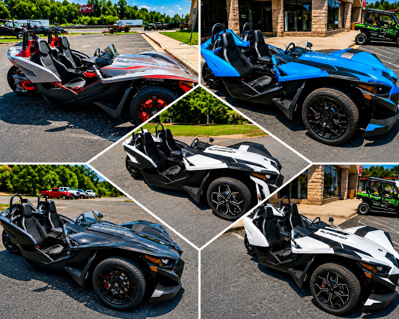 Full Throttle Powersports Facebook ad: Ride a Slingshot Today