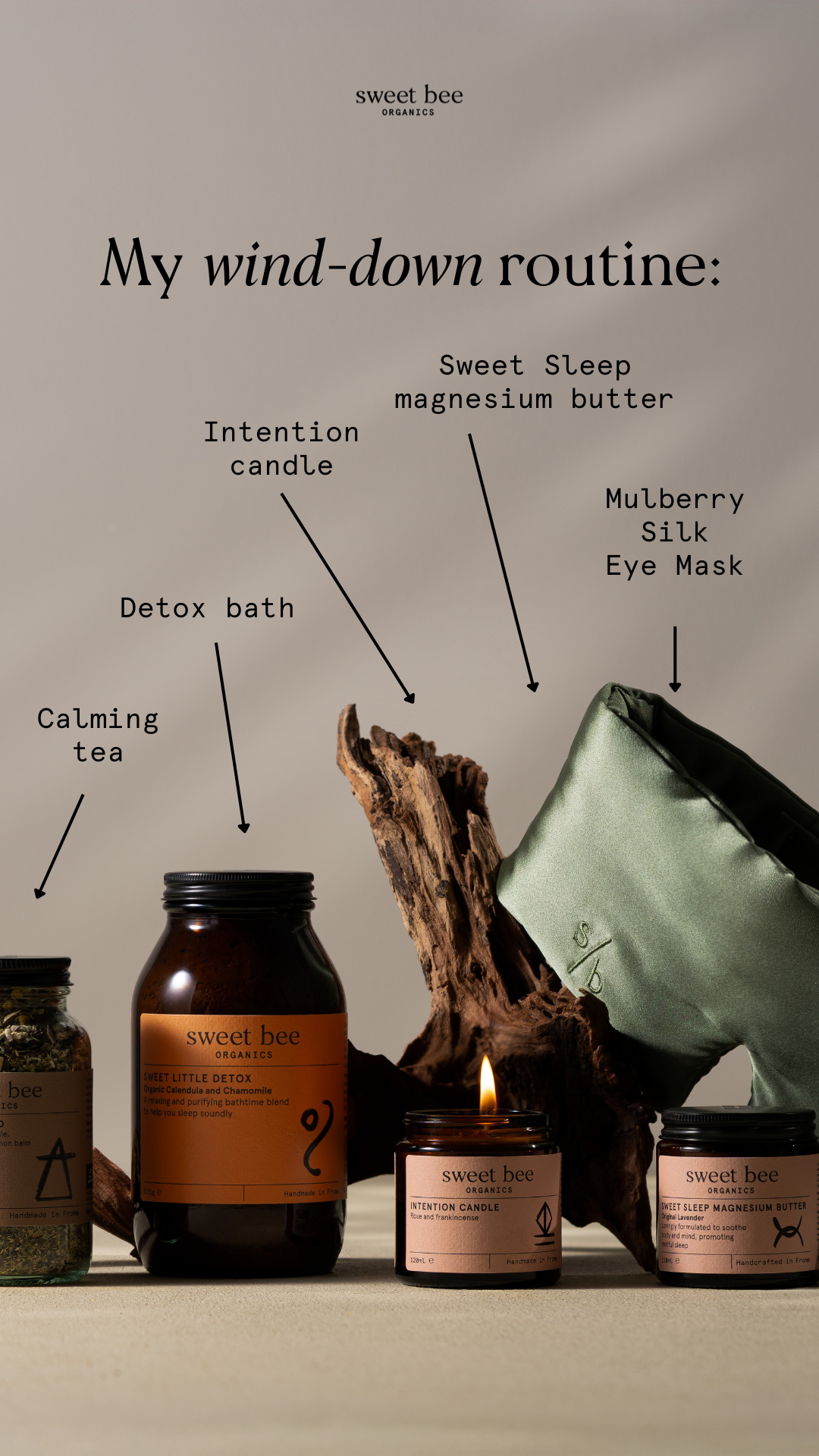 Sweet Bee Organics Facebook ad