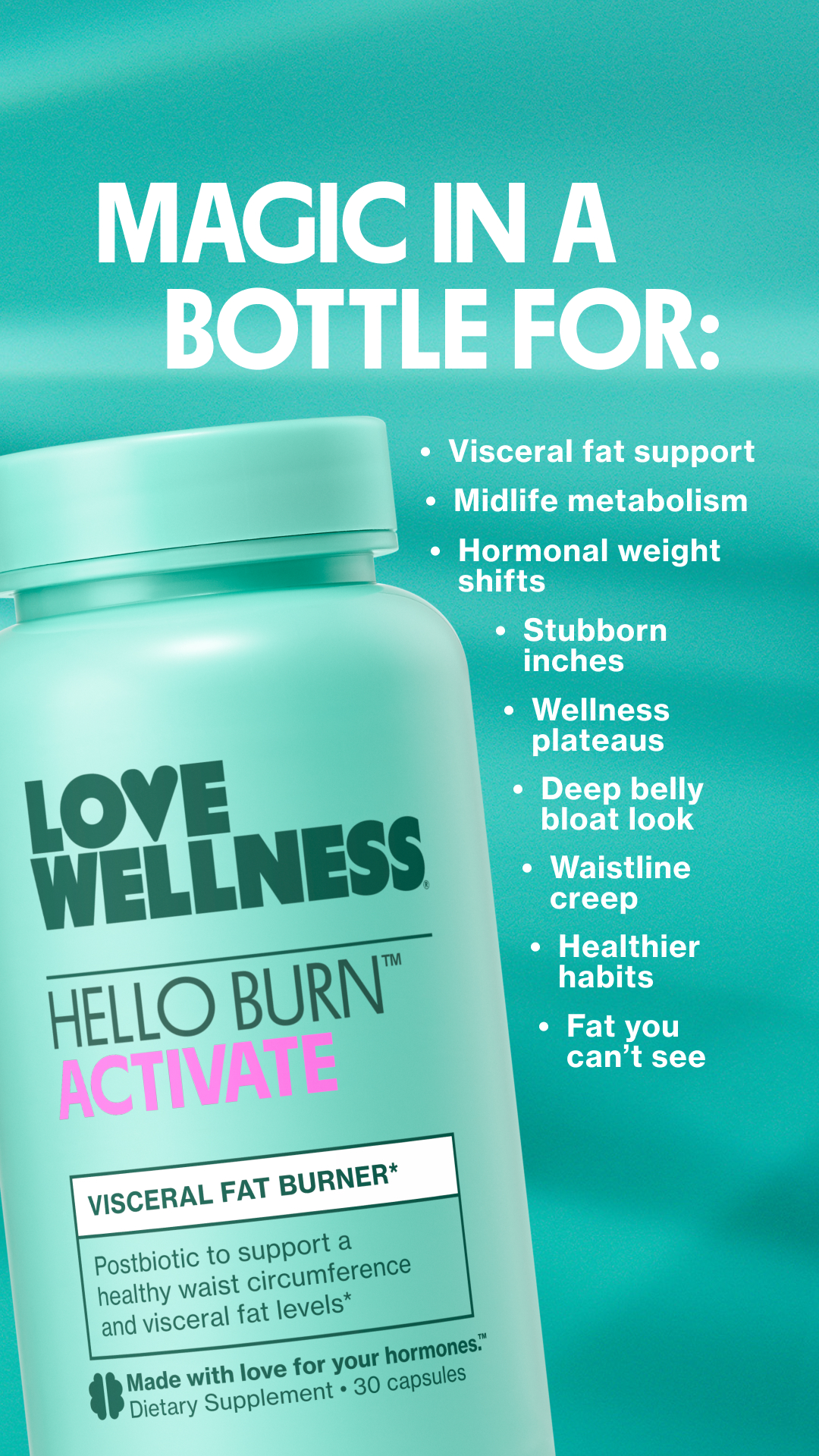 Love Wellness Facebook ad