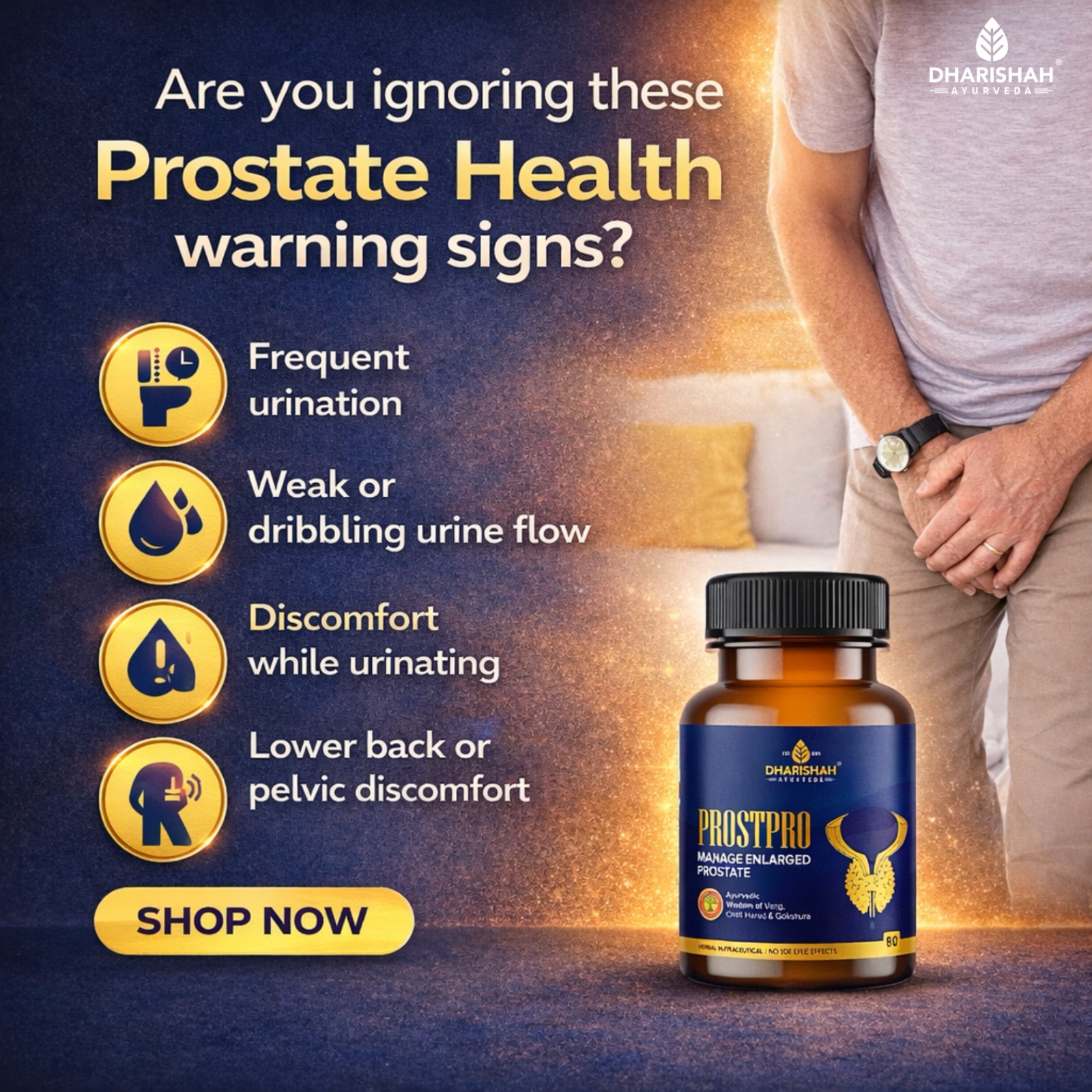Dharishah Ayurveda Facebook ad
