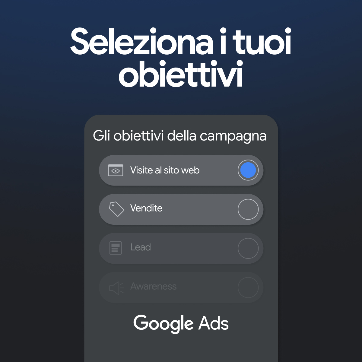 Google Ads Facebook ad