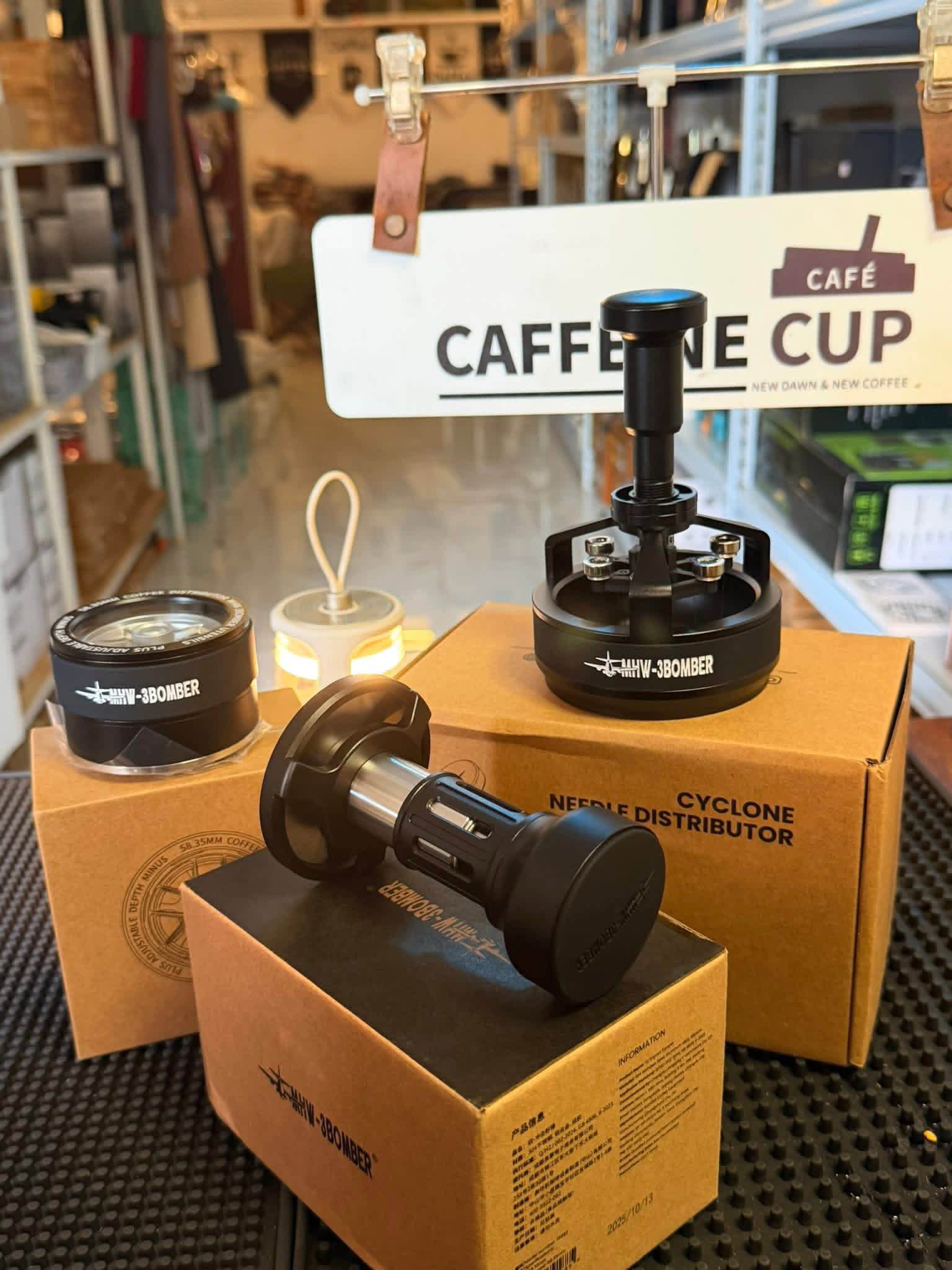 Caffeine Cup Café Facebook ad: យើងខ្ញុំមានលក់សម្ភារកាហ្វេជាច្រើនប្រភេទ…
