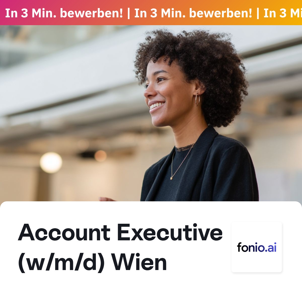 HeyJobs Österreich -Arbeitsmöglichkeiten in der Nähe Facebook ad: fonio GmbH sucht Dich!