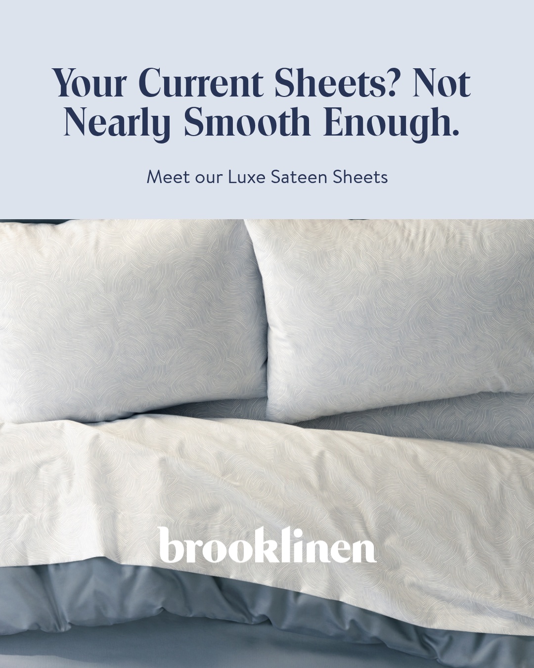 Brooklinen Facebook ad